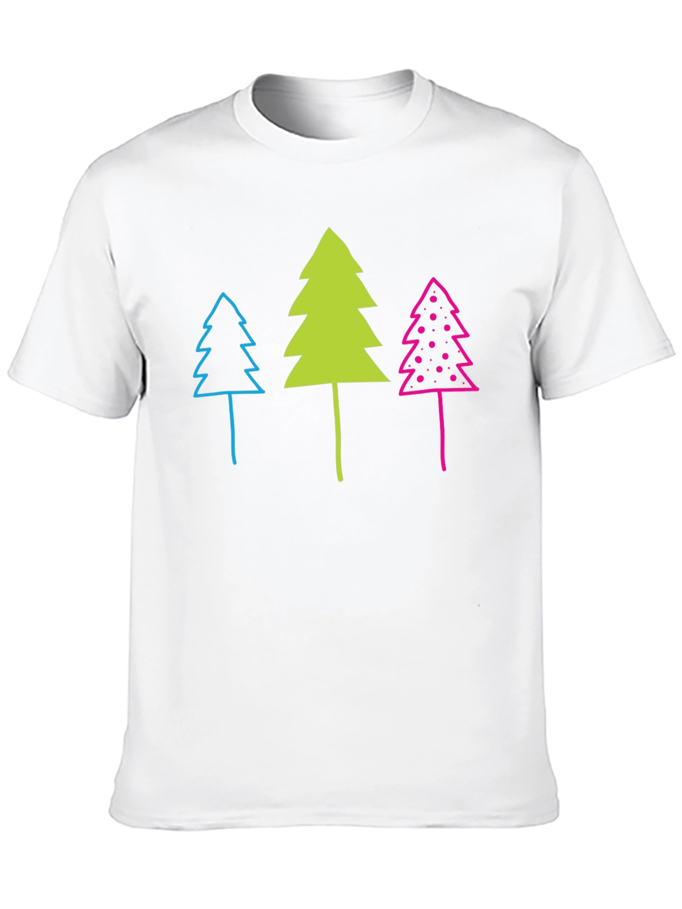 Funky Forest Tee - Whimsical Tree Graphic T-Shirt