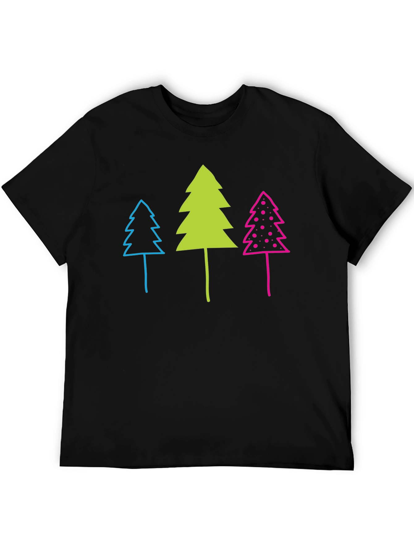 Funky Forest Tee - Whimsical Tree Graphic T-Shirt
