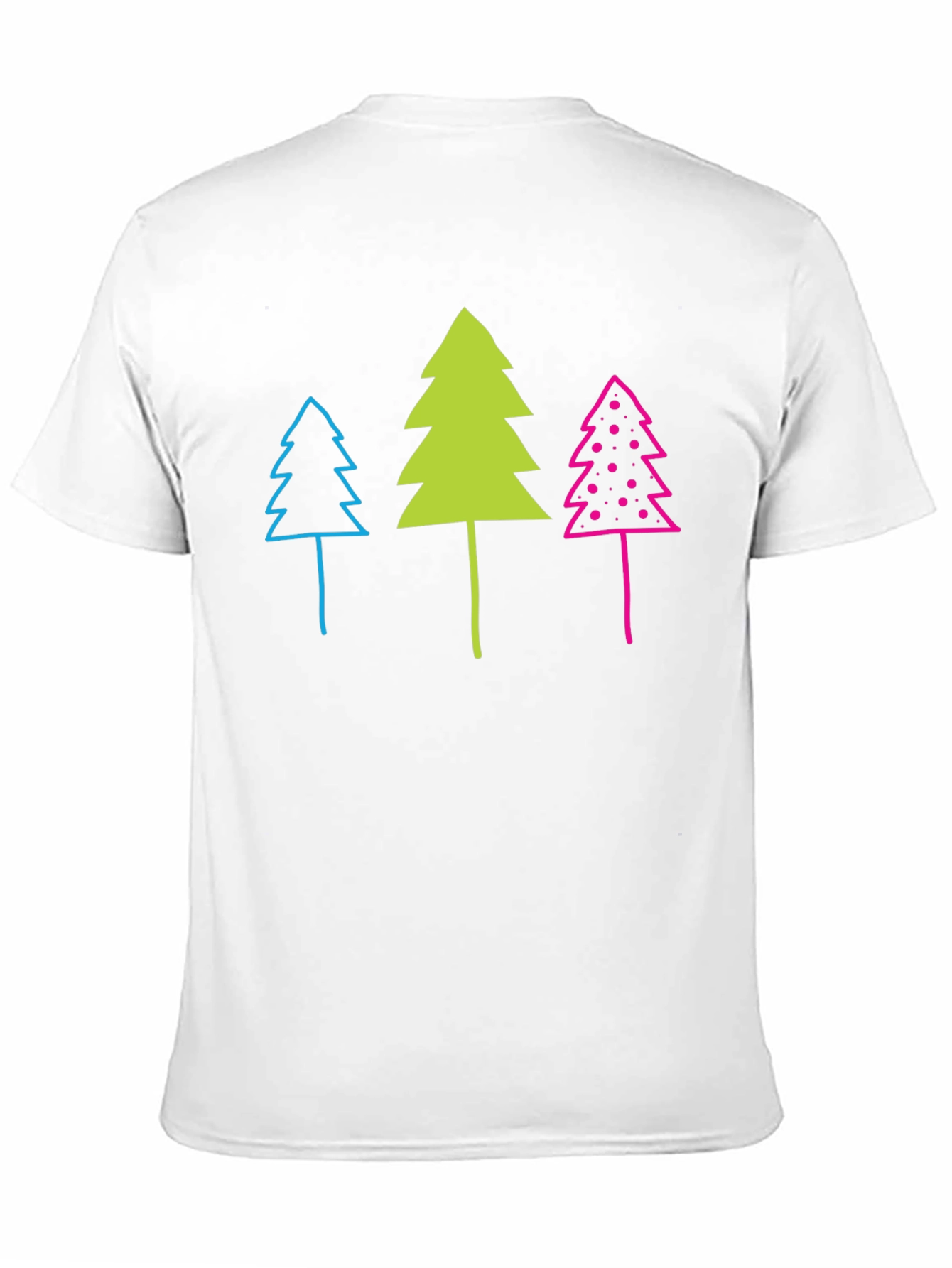 Funky Forest Tee - Whimsical Tree Graphic T-Shirt