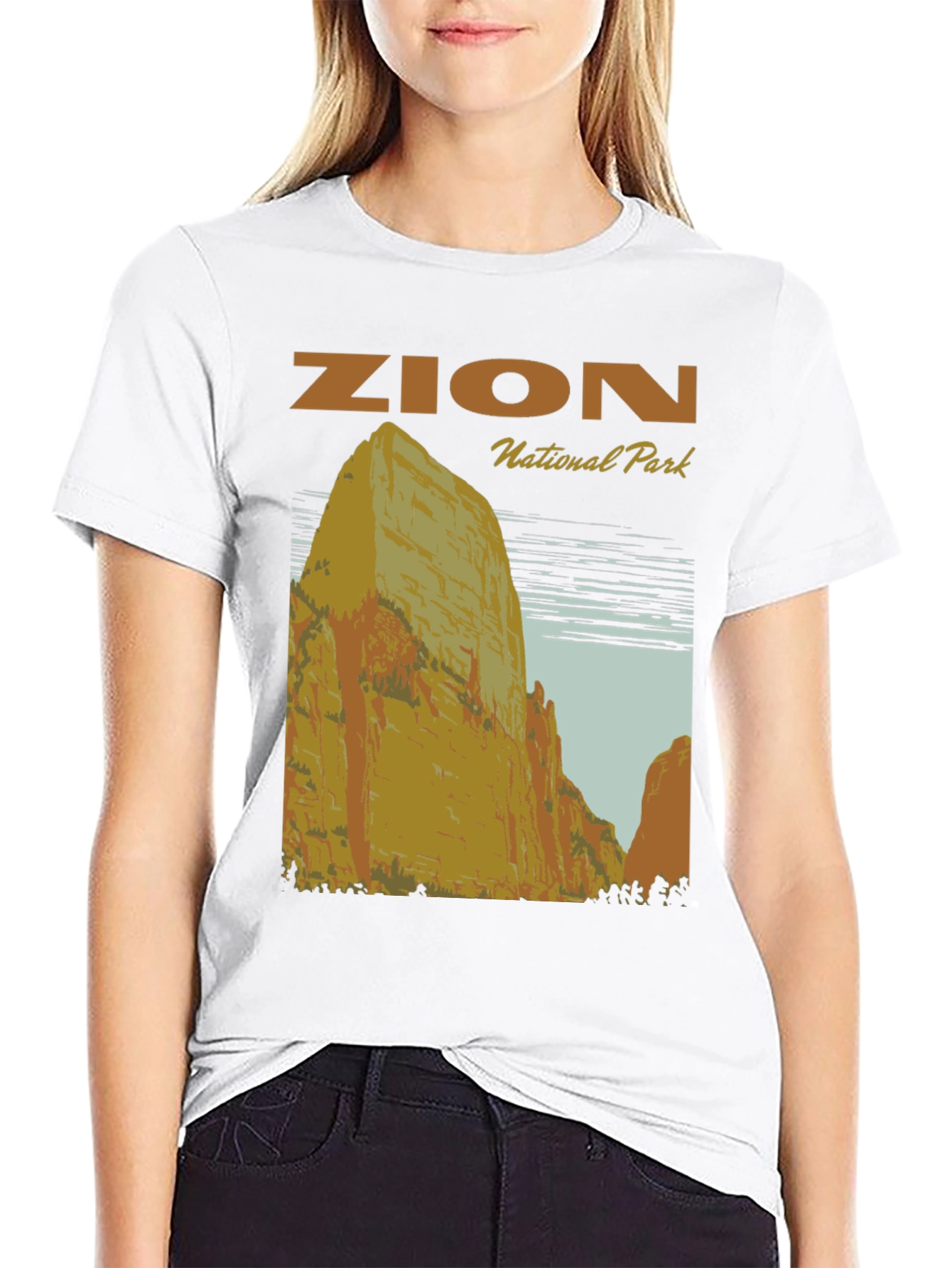 Zion National Park Graphic Tee