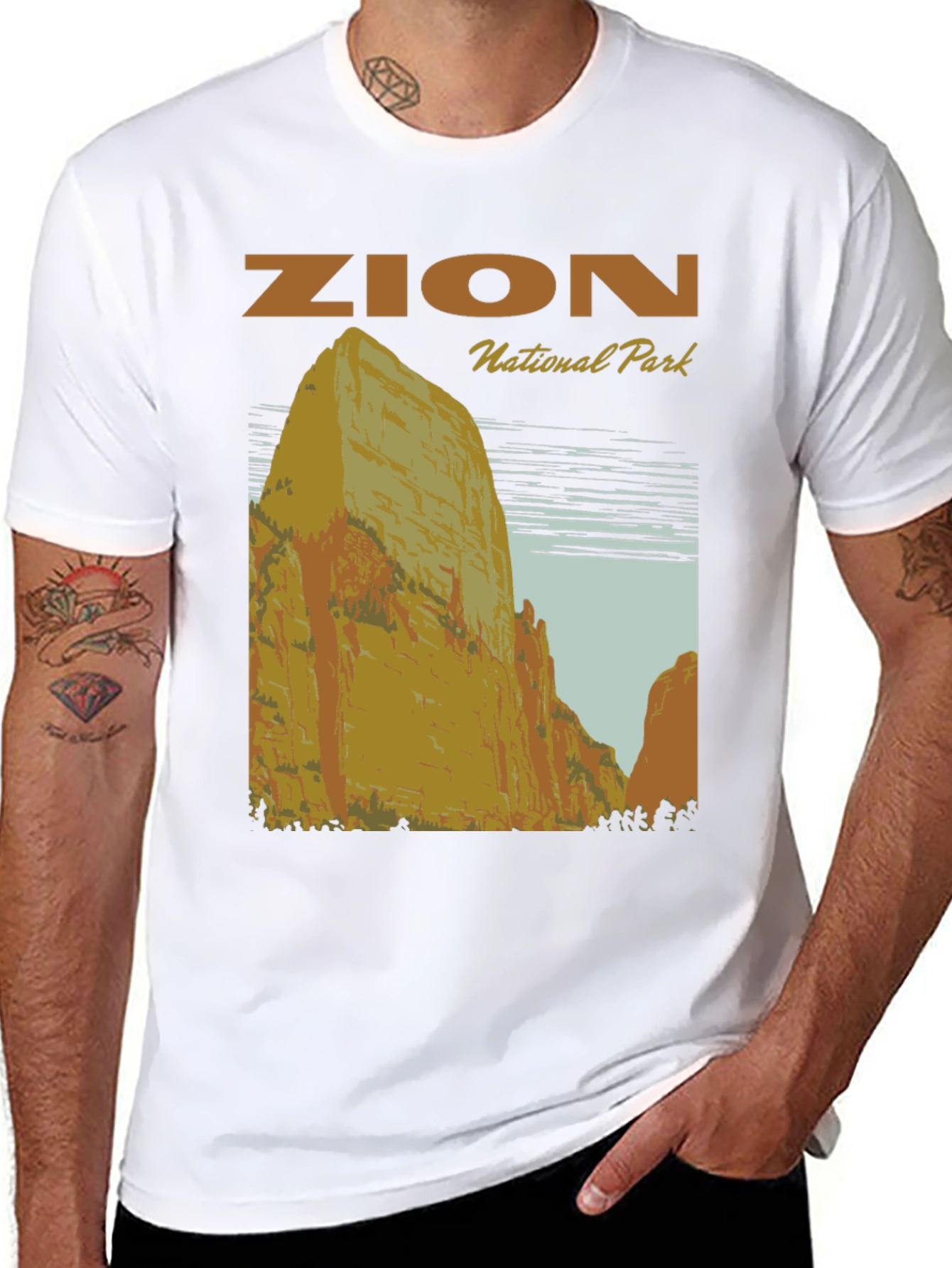 Zion National Park Graphic Tee