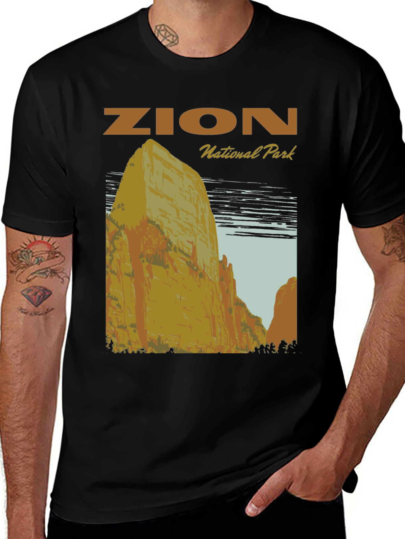 Zion National Park Graphic Tee