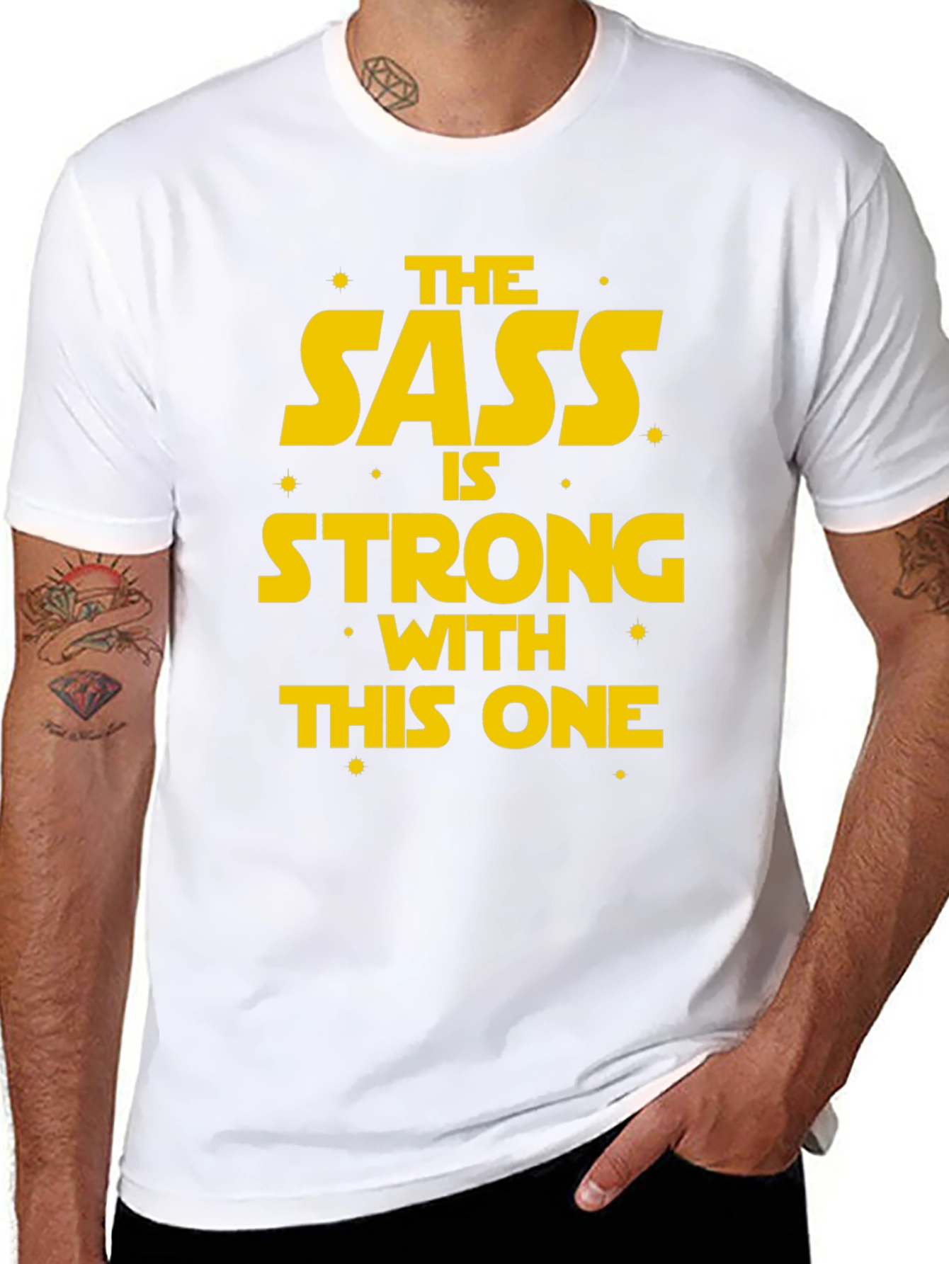 The Sass is Strong T-Shirt - Black