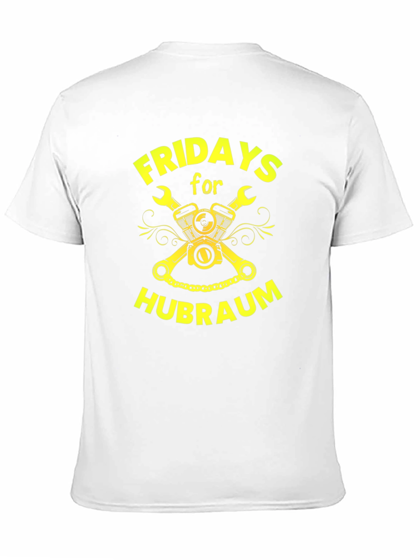 Fridays for Hubraum T-Shirt - Black Graphic Tee