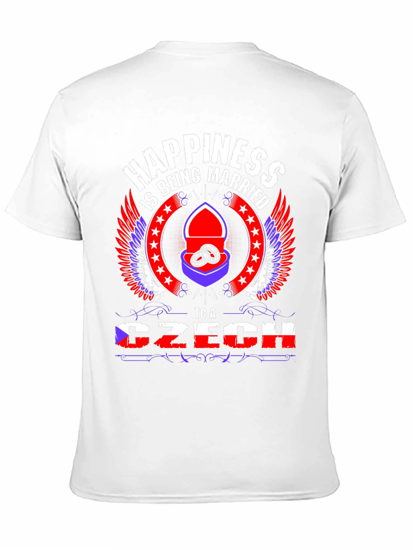 Happiness Married to Czech T-Shirt