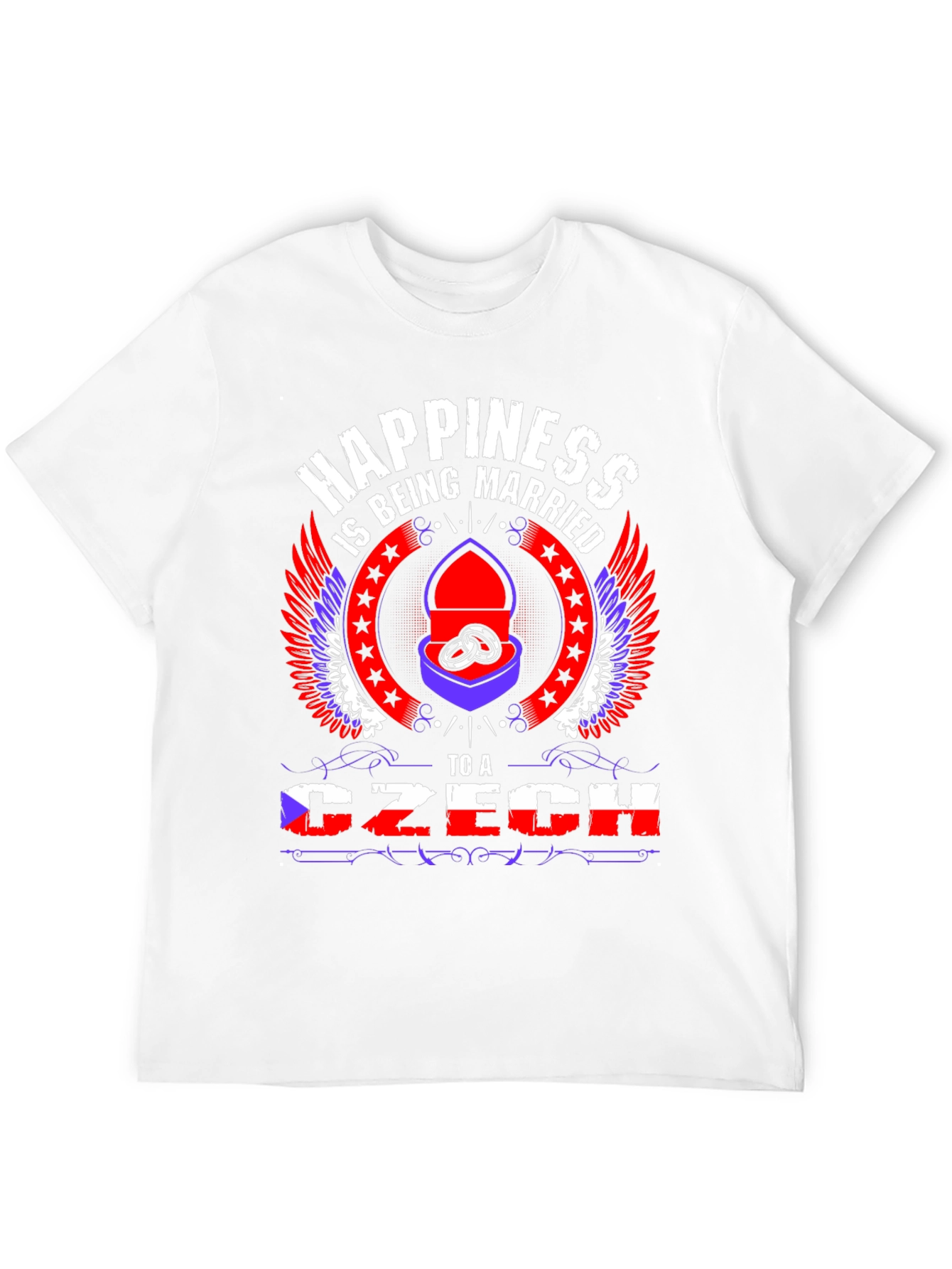 Happiness Married to Czech T-Shirt