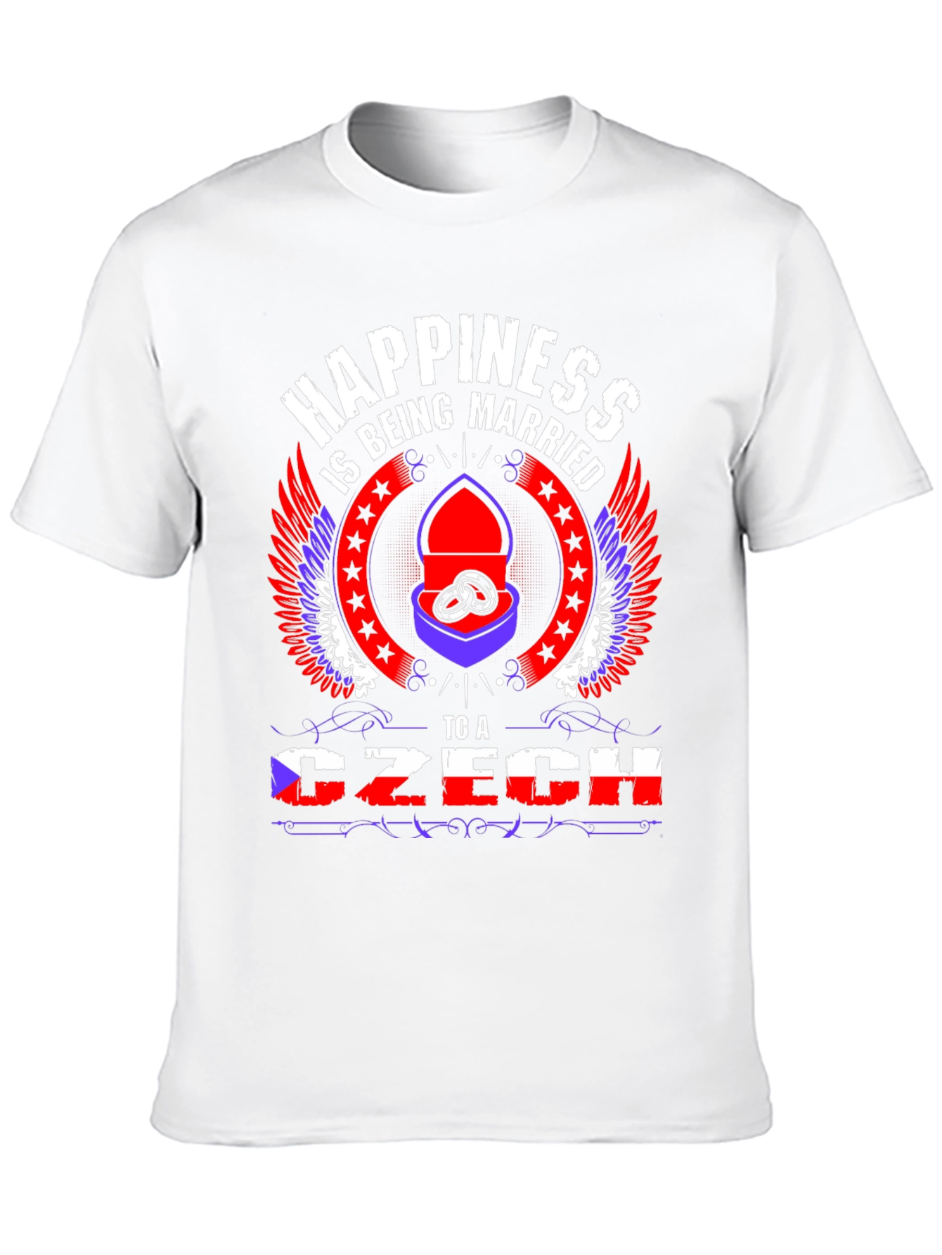 Happiness Married to Czech T-Shirt