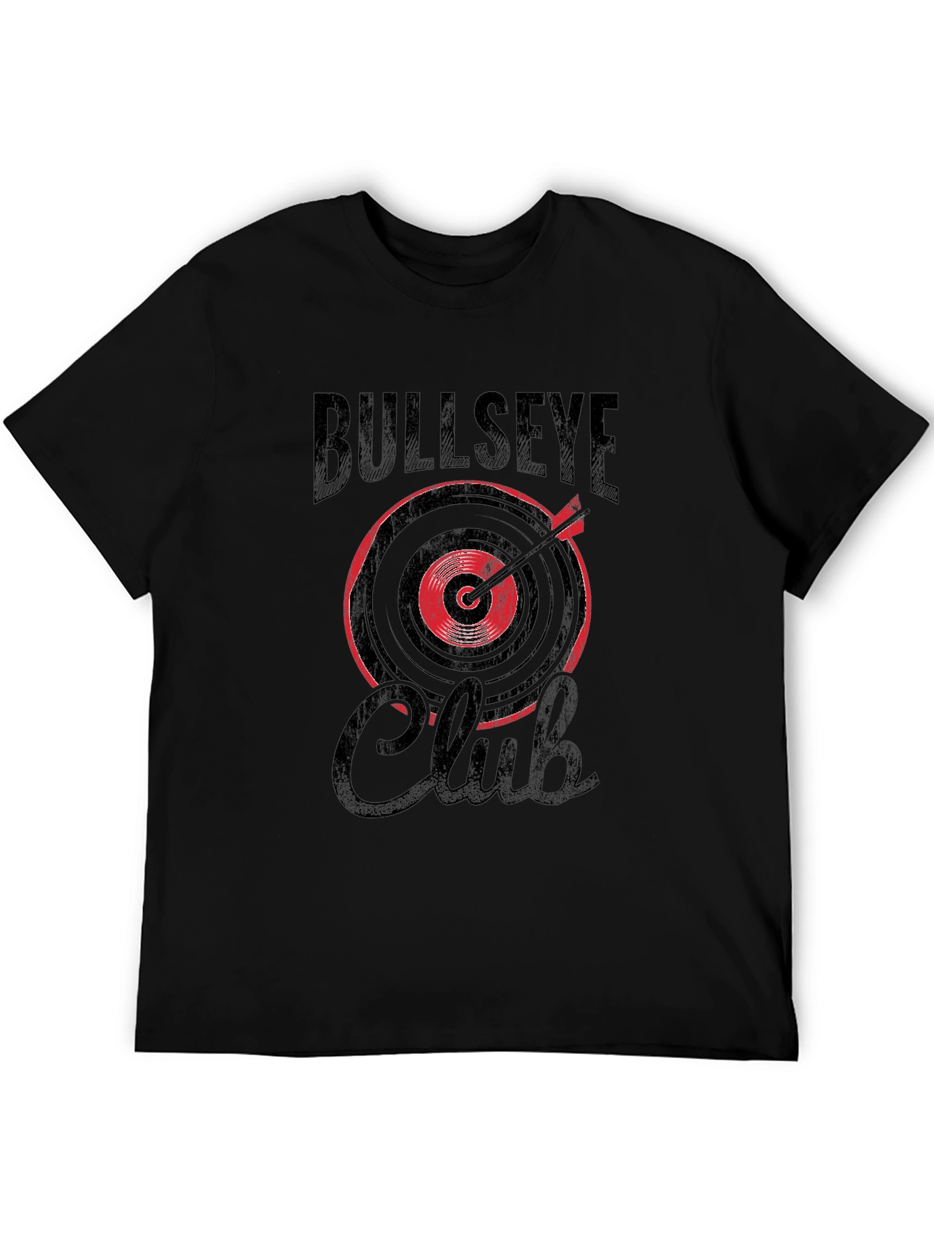 Bullseye Club Graphic Tee - Cool Target Design T-Shirt