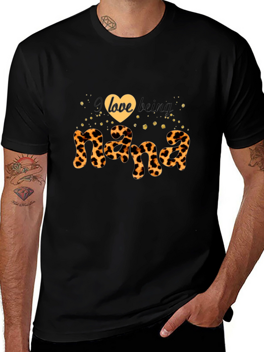 Leopard Print Nana T-Shirt