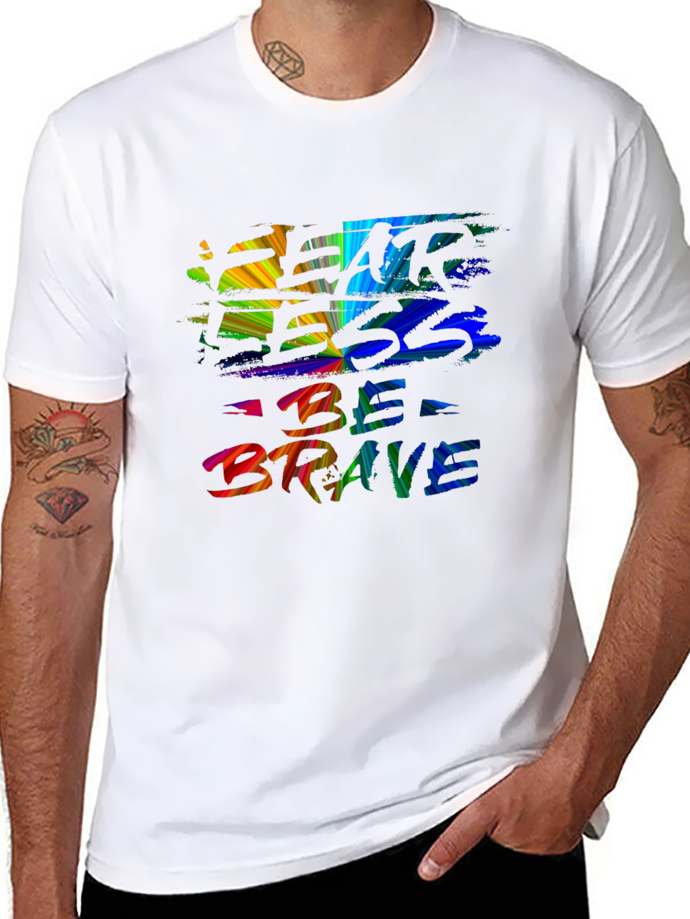 Fear Less Be Brave T-Shirt