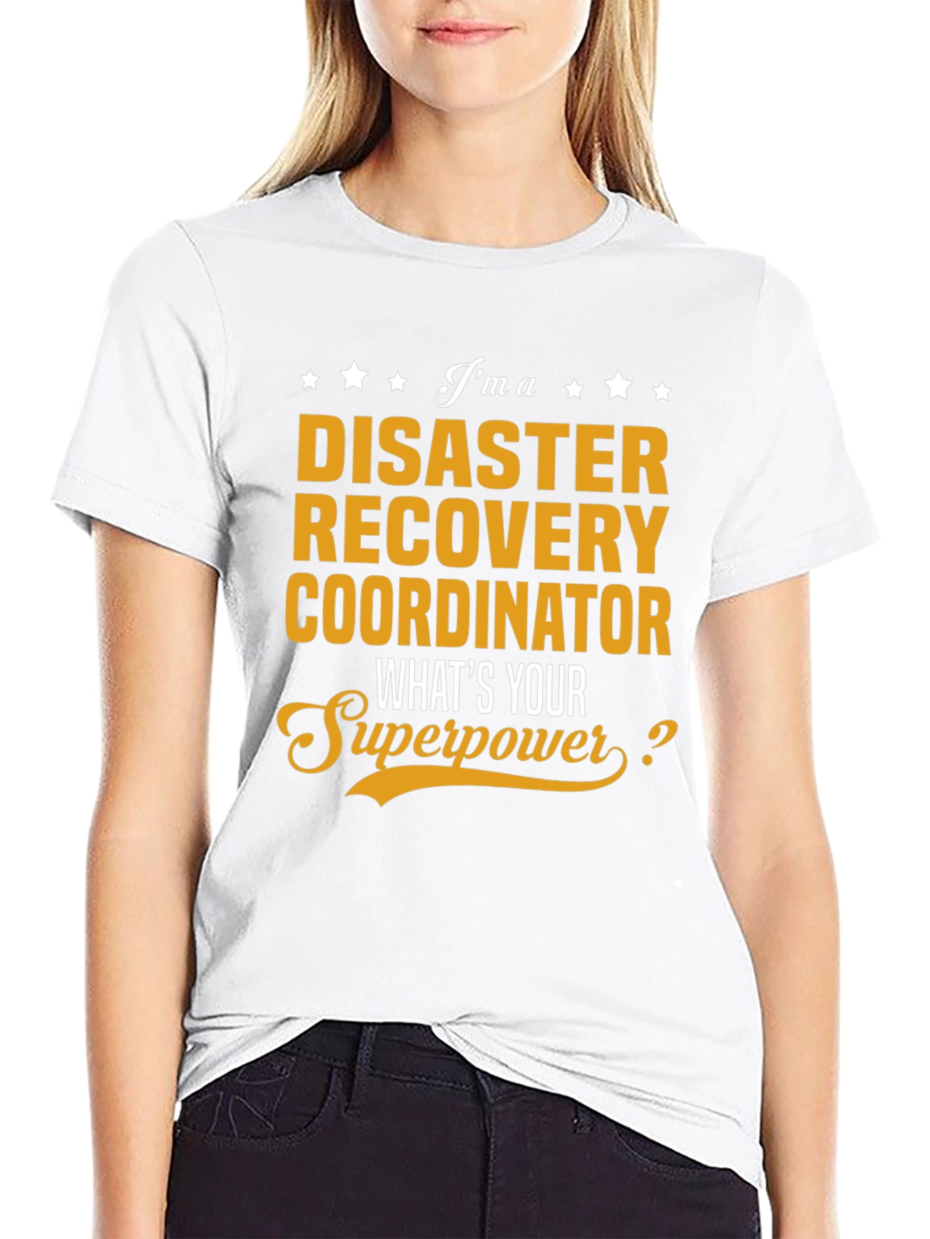 Disaster Recovery Coordinator Superpower T-Shirt