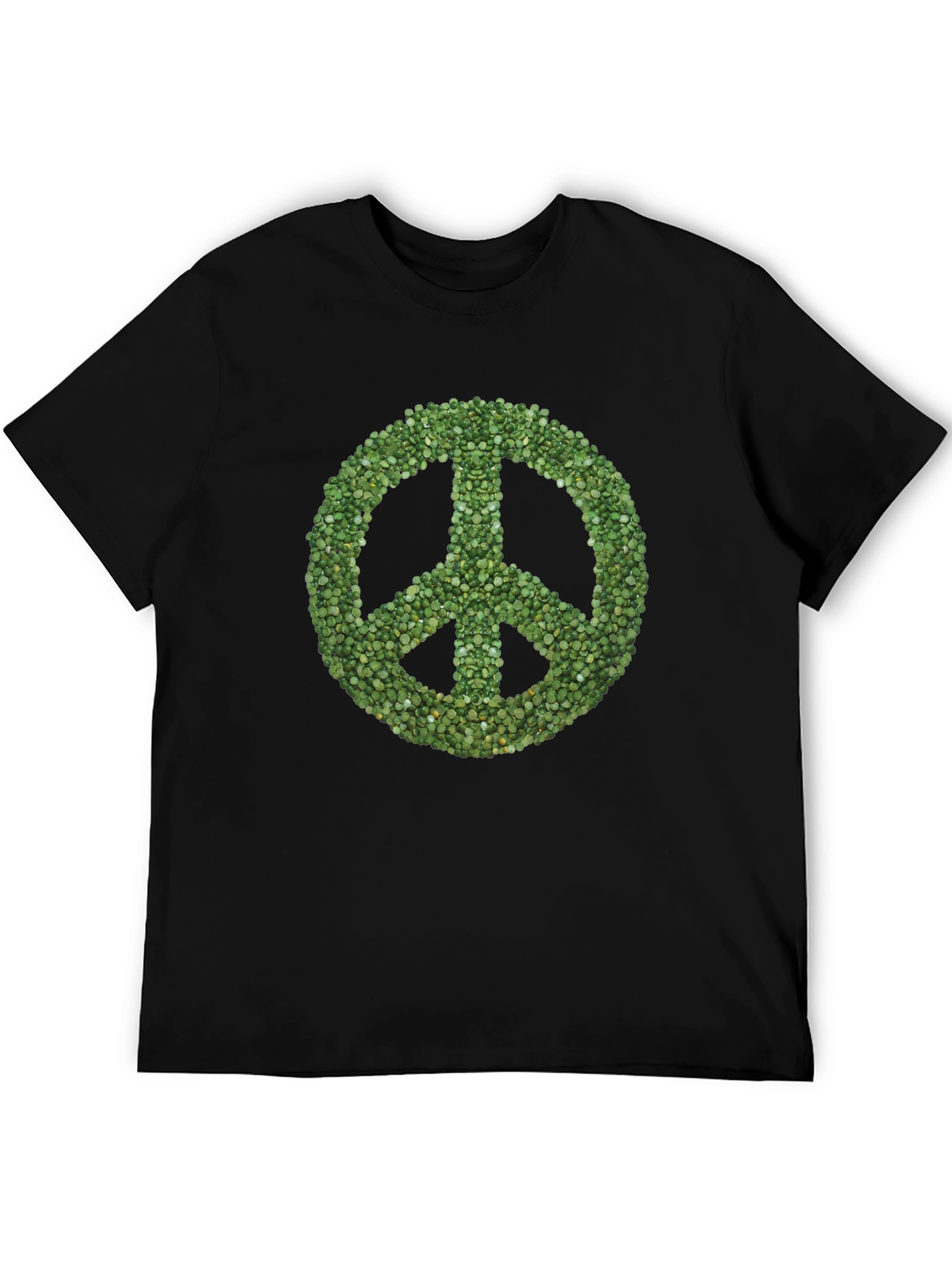 Peace Sign T-Shirt - Green Seeds