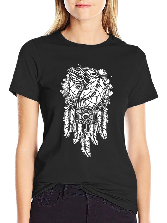 Hummingbird Dreamcatcher Graphic Tee