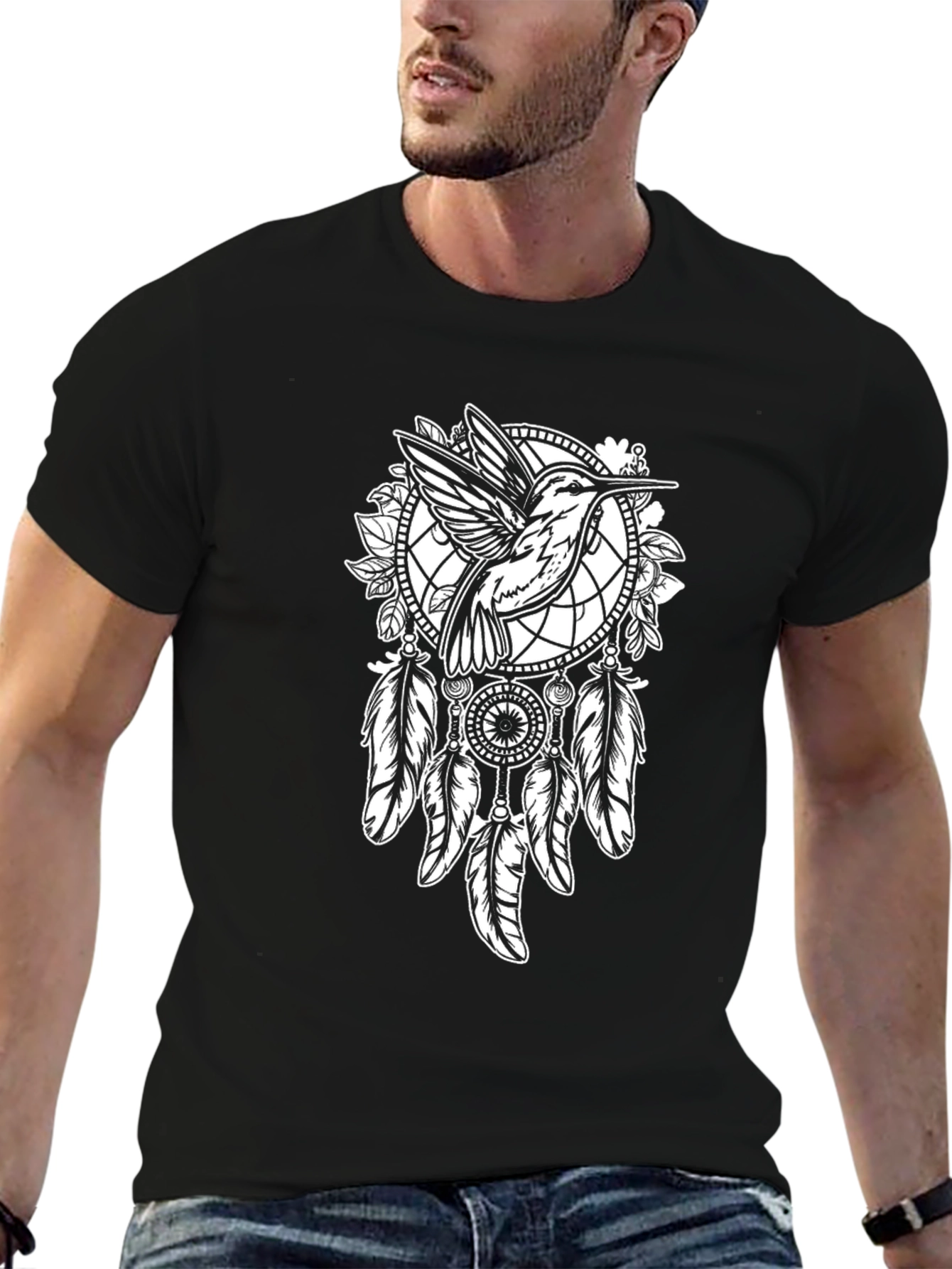 Hummingbird Dreamcatcher Graphic Tee