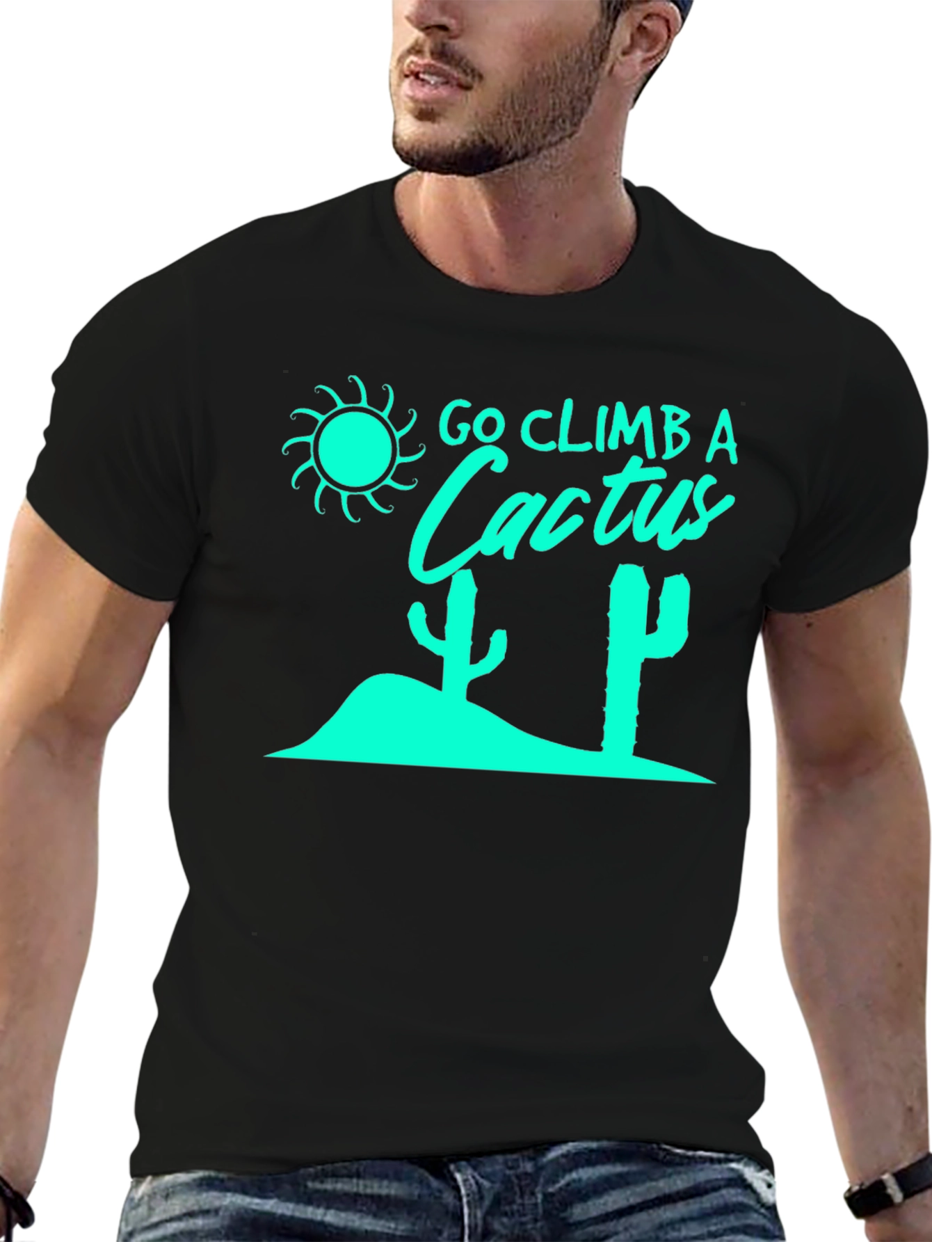 Go Climb a Cactus Graphic Tee