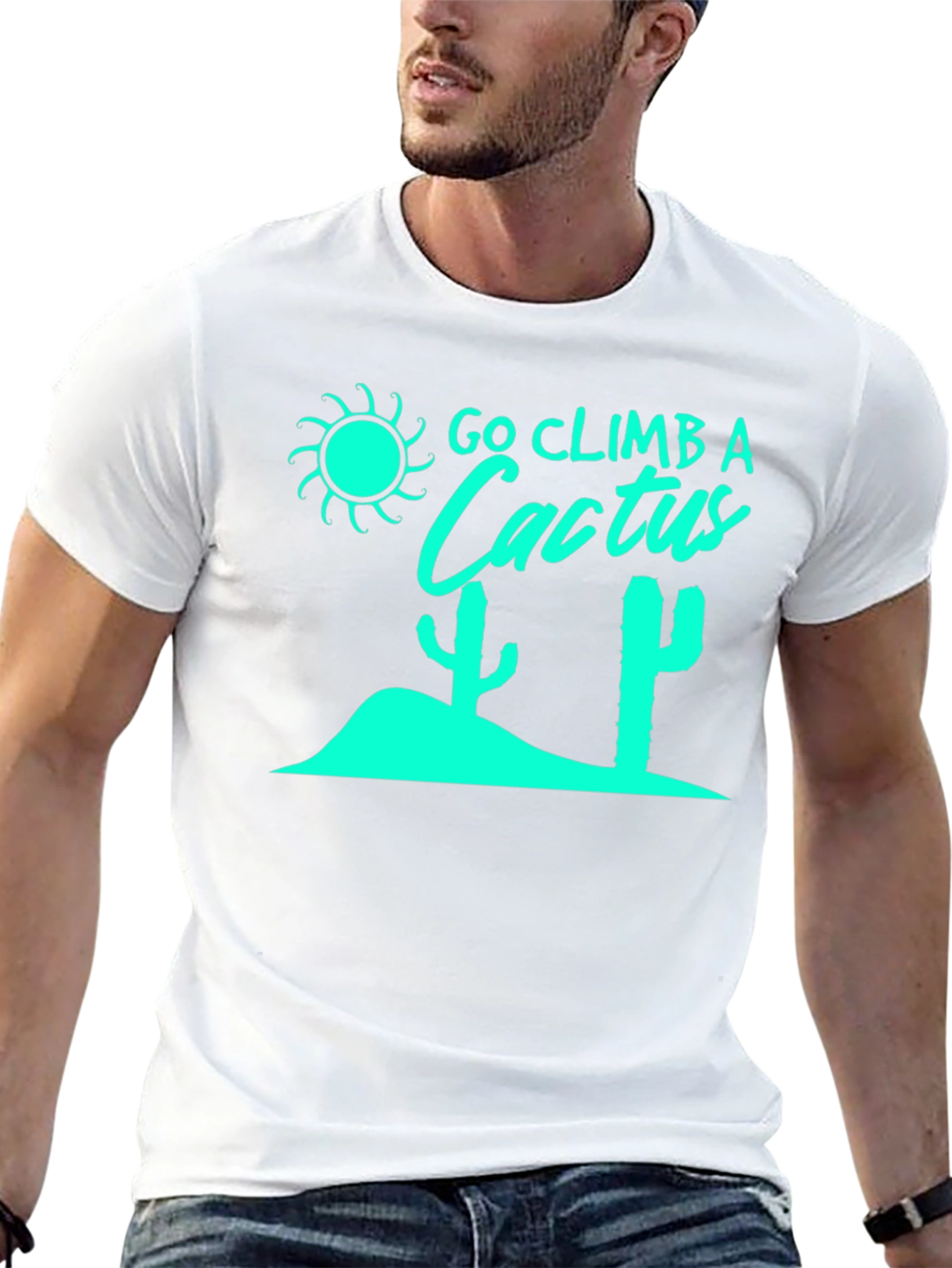 Go Climb a Cactus Graphic Tee
