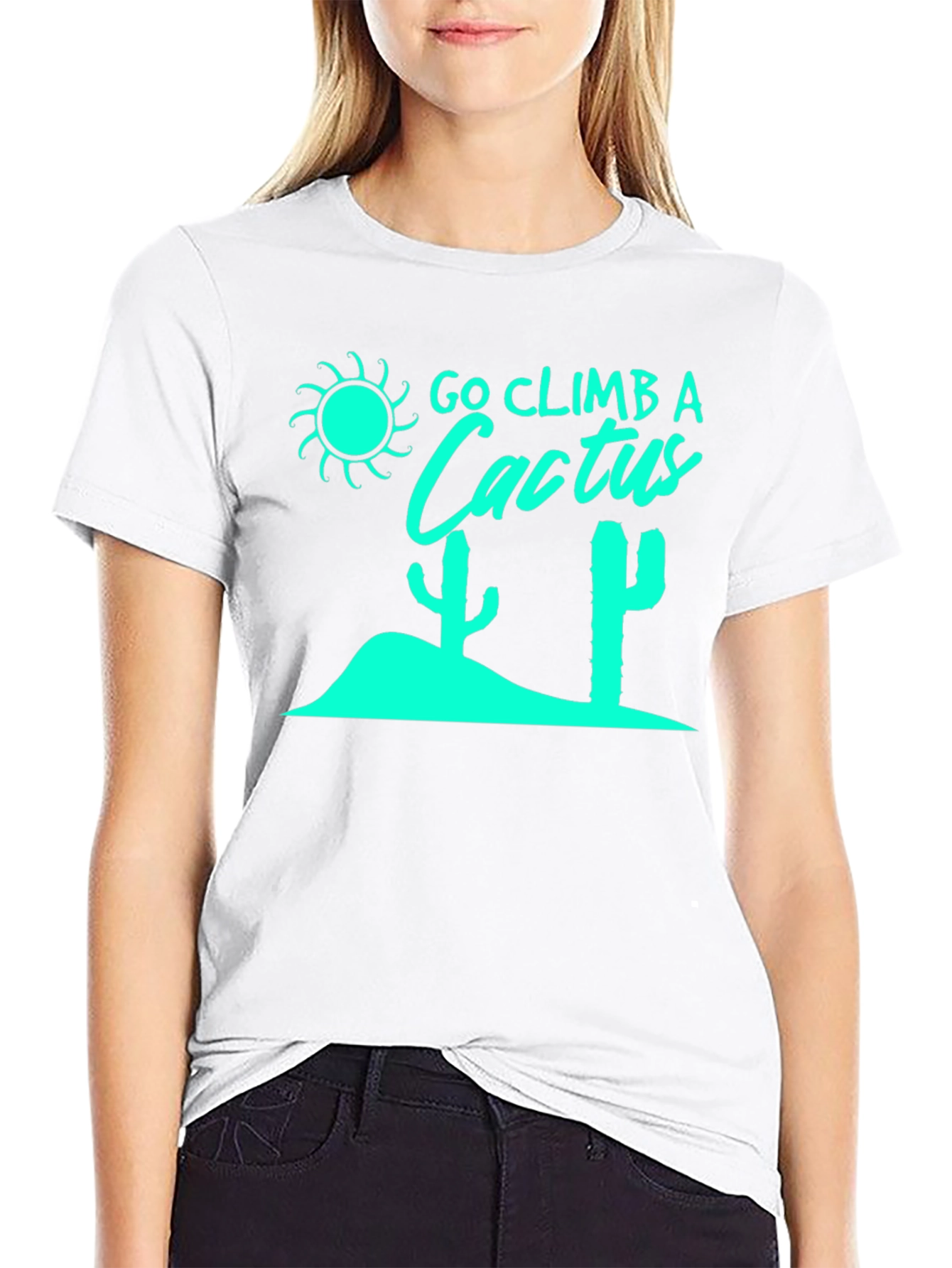 Go Climb a Cactus Graphic Tee