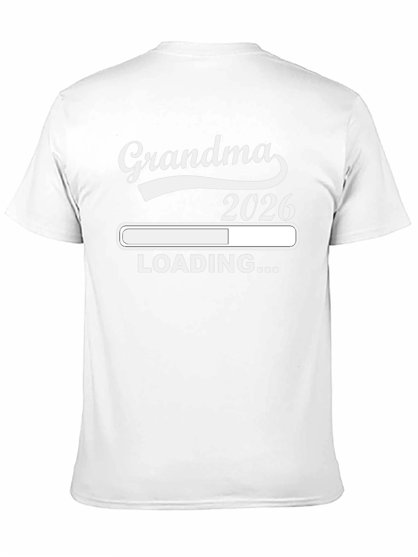Grandma 2026 Loading Black T-Shirt