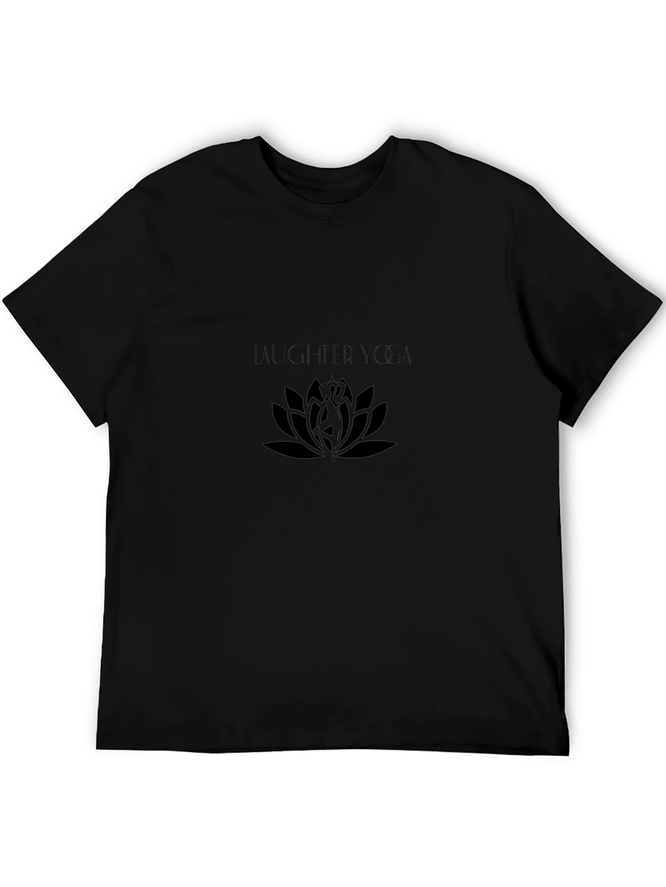 Laughing Yoga Black Tee