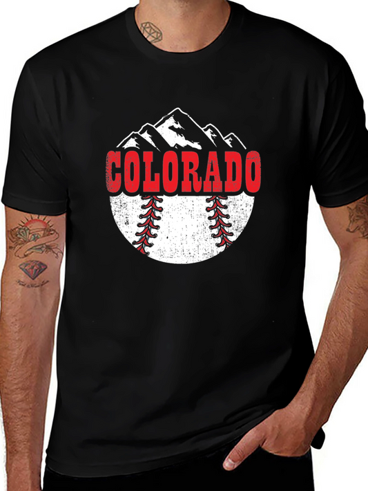 Colorado Baseball Graphic T-Shirt
