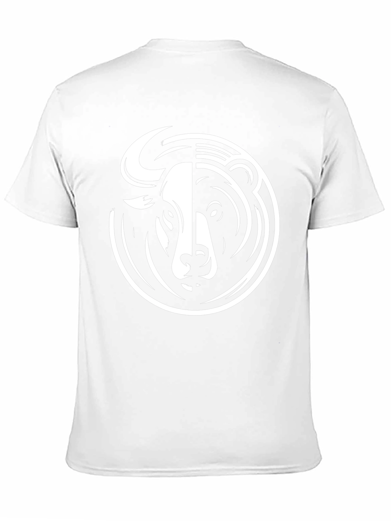 Bull and Bear Black Graphic Tee