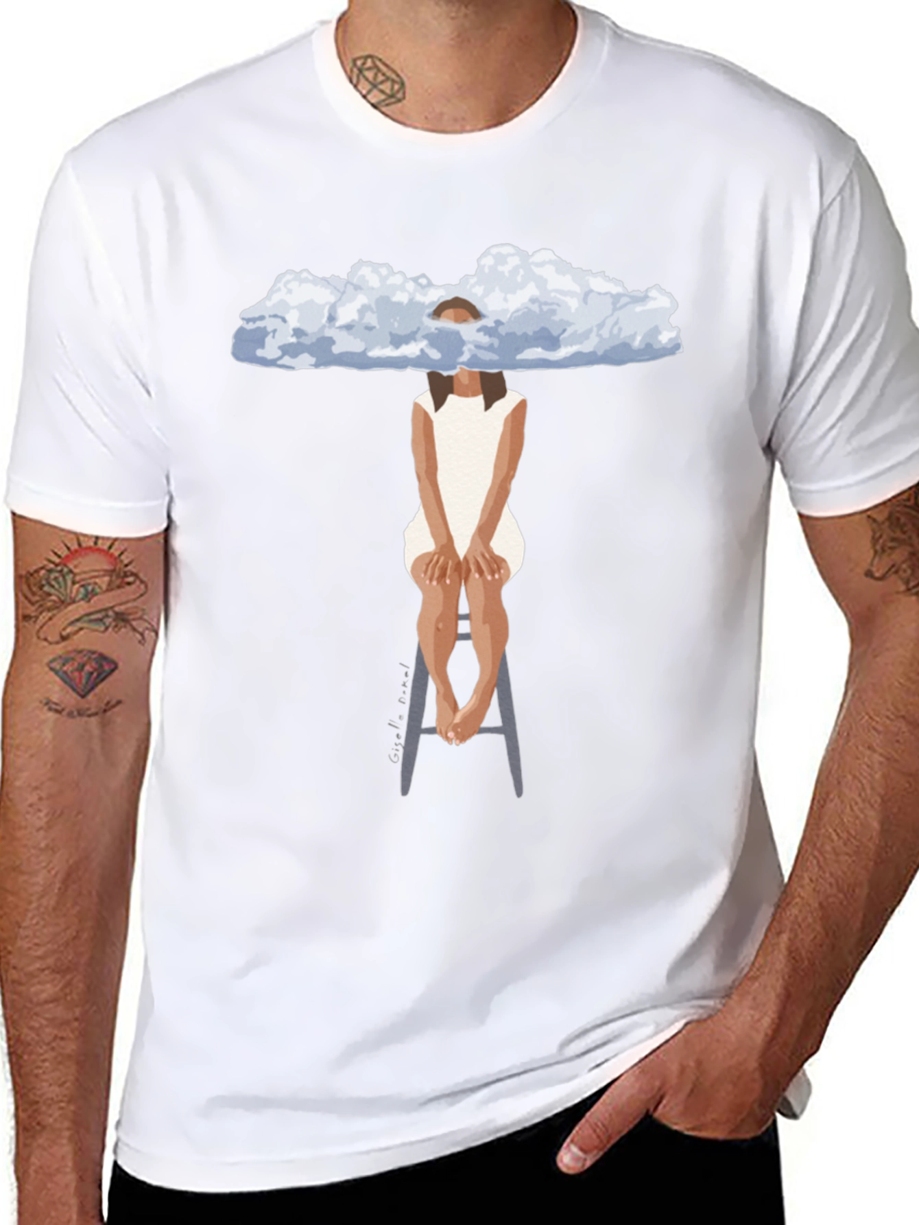 Cloud Mind T-Shirt - Unique Graphic Tee