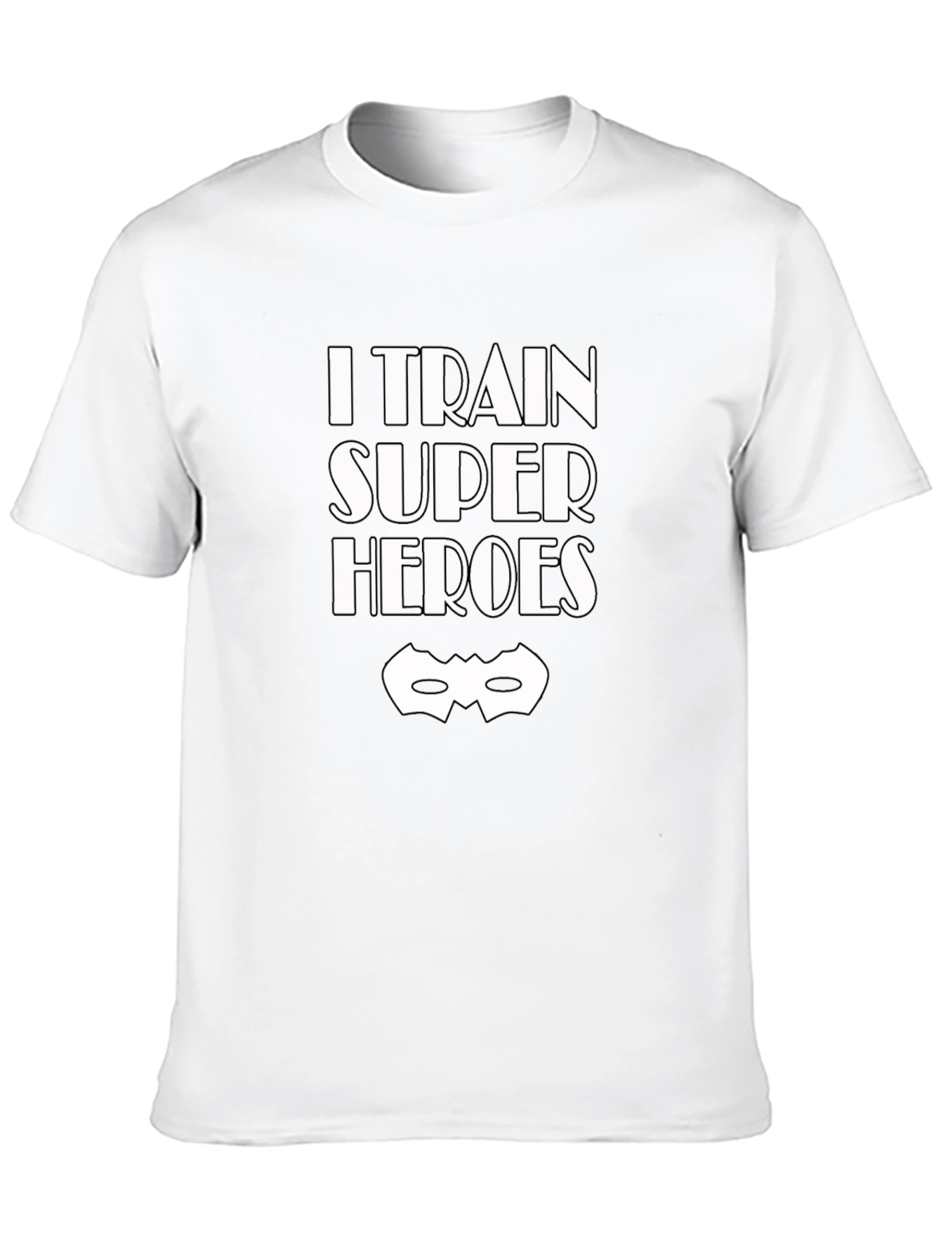 I Train Super Heroes T-Shirt - Graphic Tee