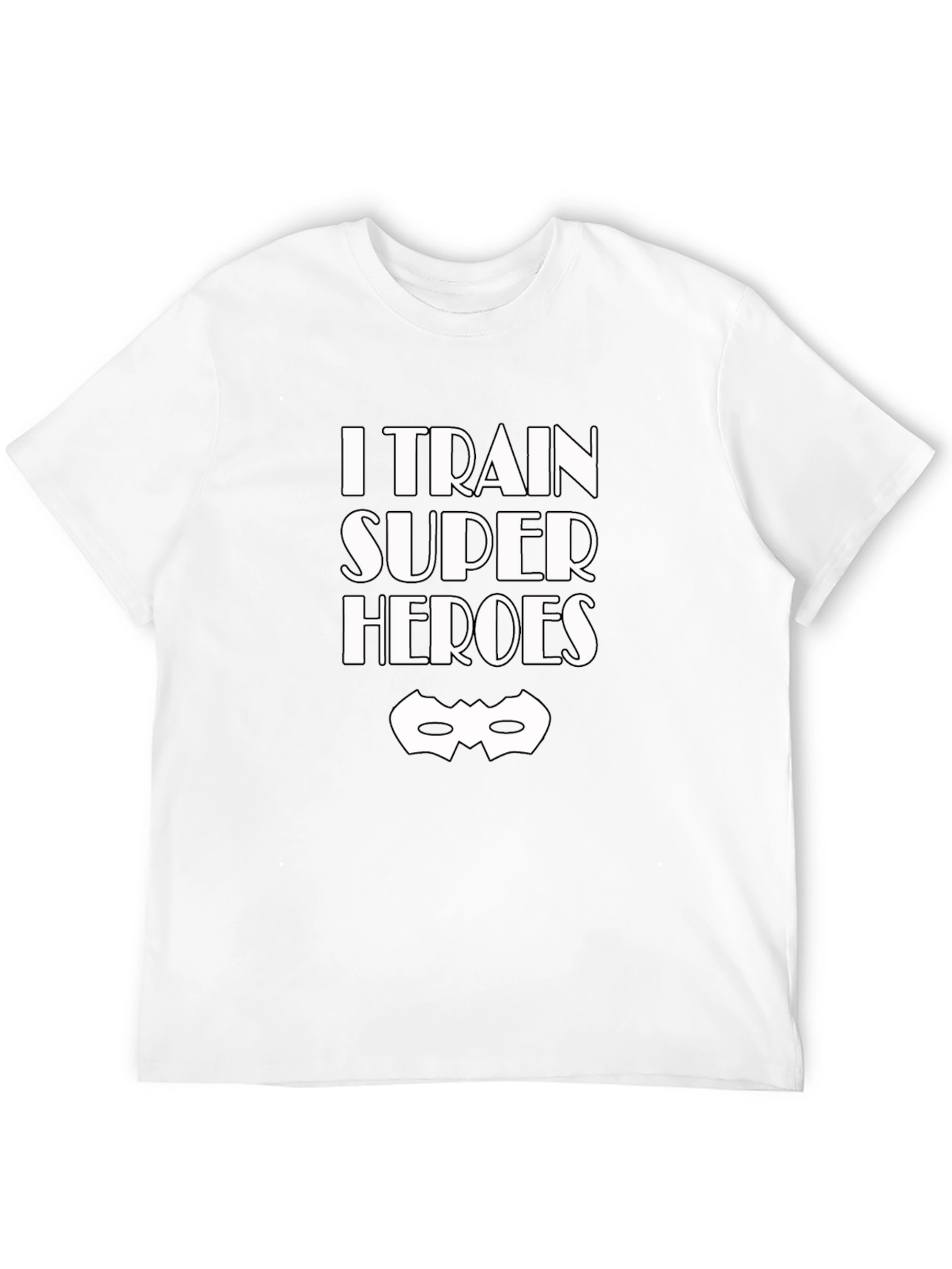 I Train Super Heroes T-Shirt - Graphic Tee