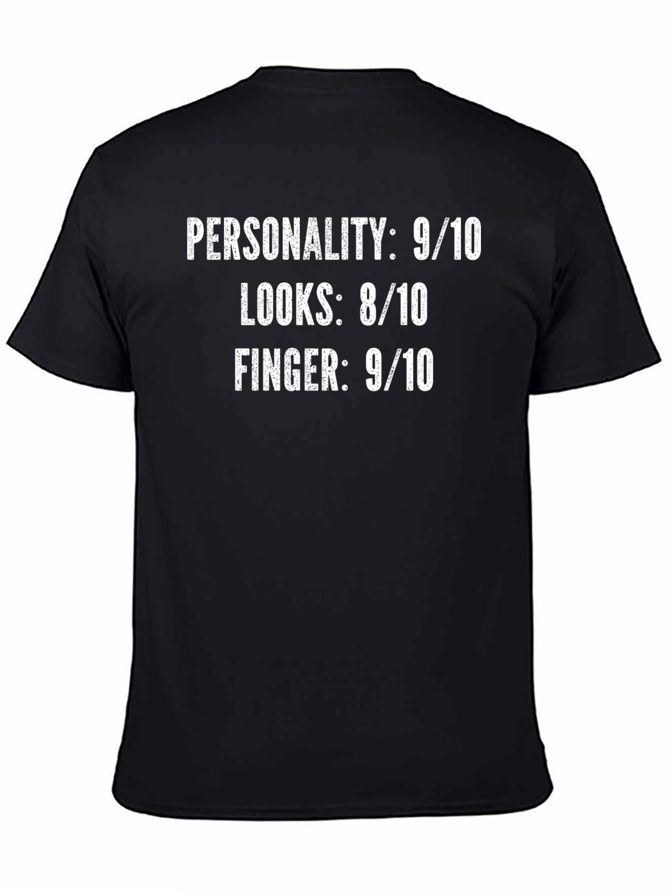 Funny Personality Looks Finger T-Shirt