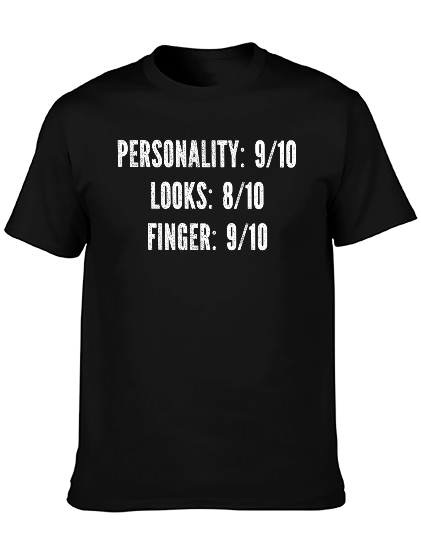 Funny Personality Looks Finger T-Shirt