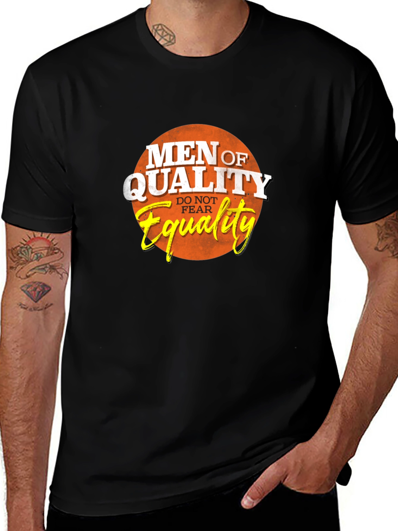 Men of Quality T-Shirt - Equality Design