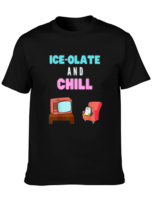Ice-Olate and Chill Black T-Shirt