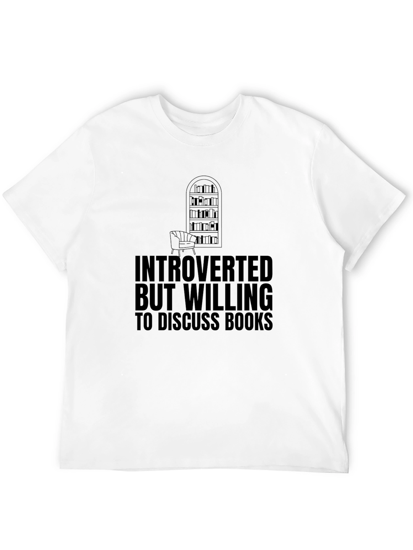 Introverted Book Lover T-Shirt