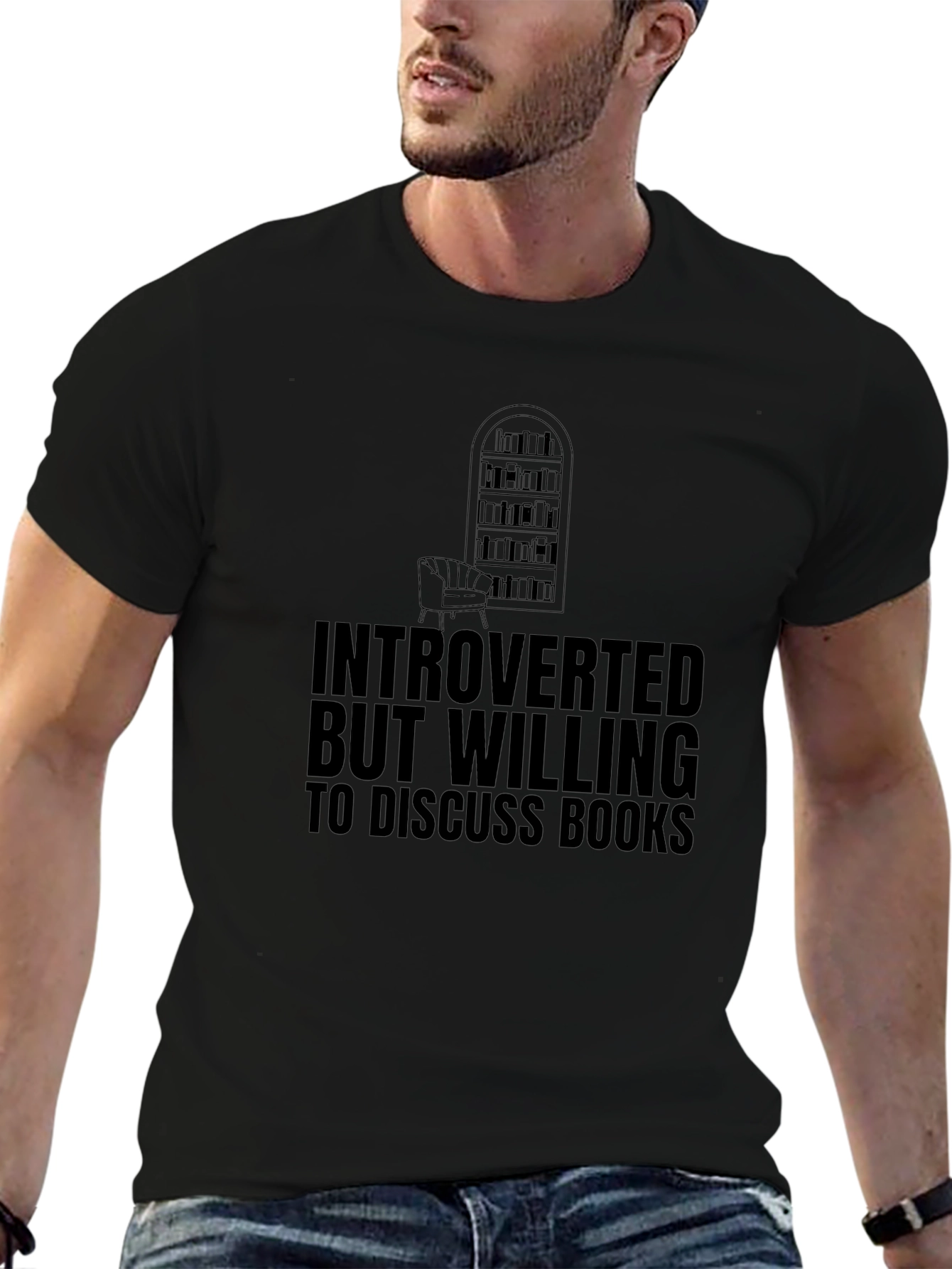 Introverted Book Lover T-Shirt