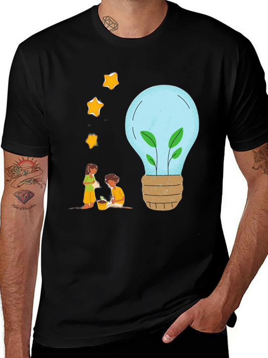 Eco-Friendly Graphic Tee - Plant a Brighter Future