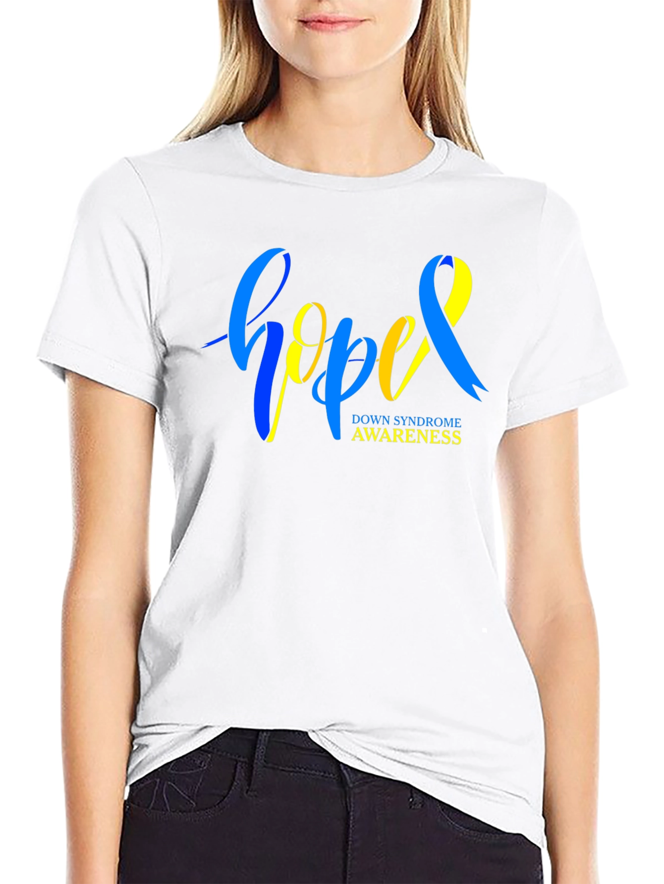 Hope Down Syndrome Awareness T-Shirt