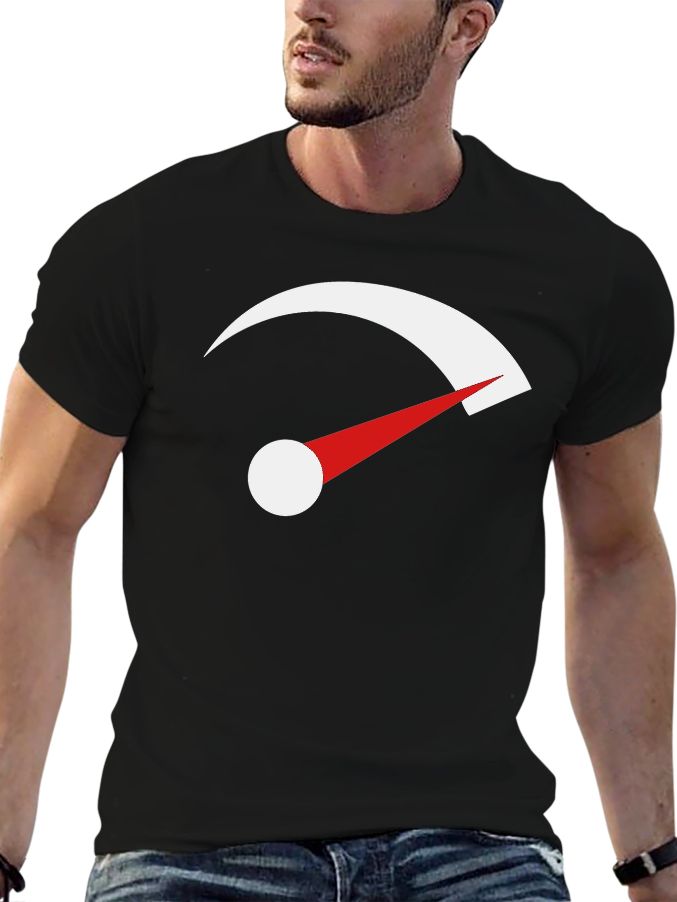 Speedometer Graphic Tee - Cool Car Enthusiast T-Shirt