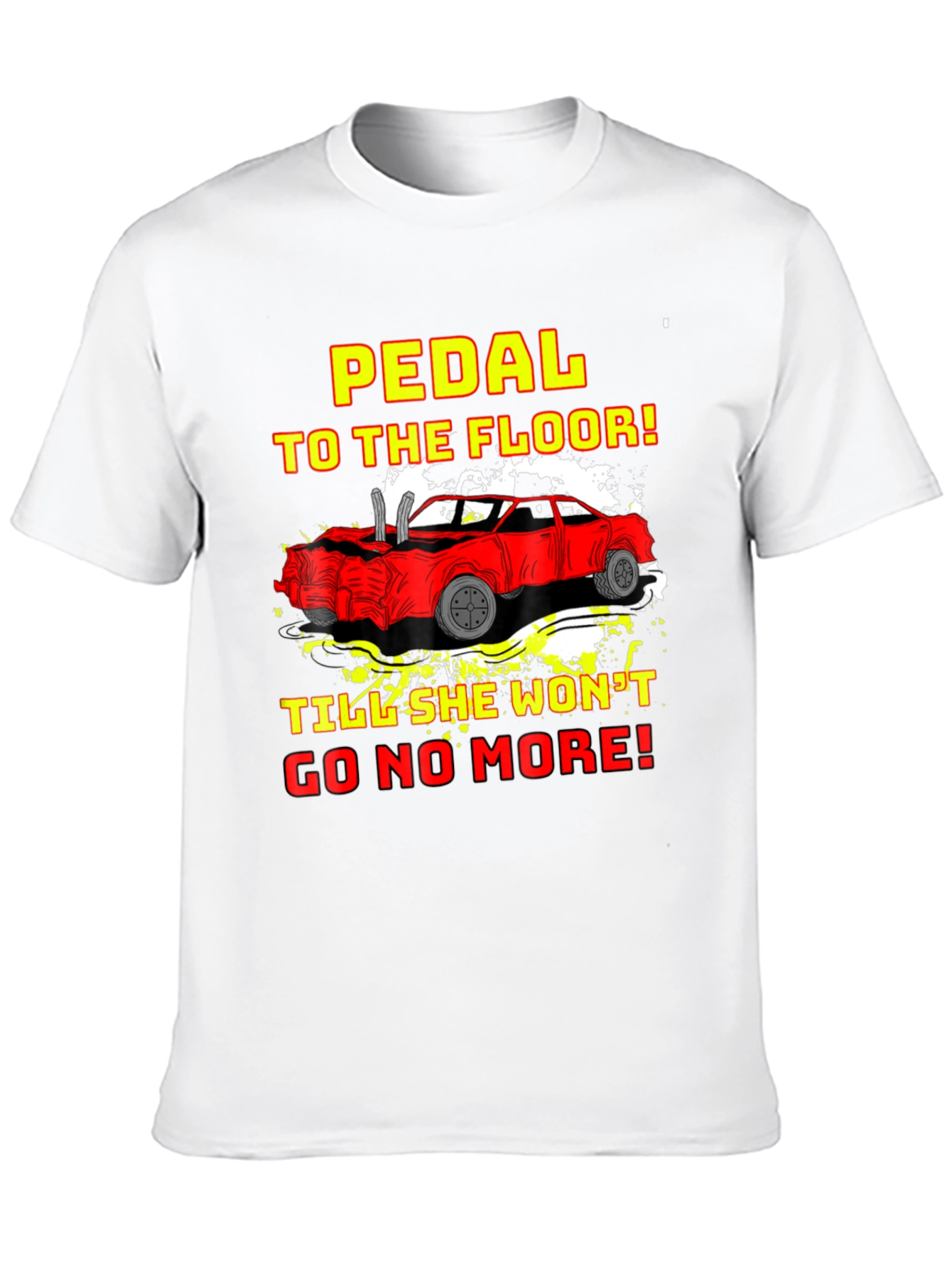 Pedal to the Floor Graphic T-Shirt