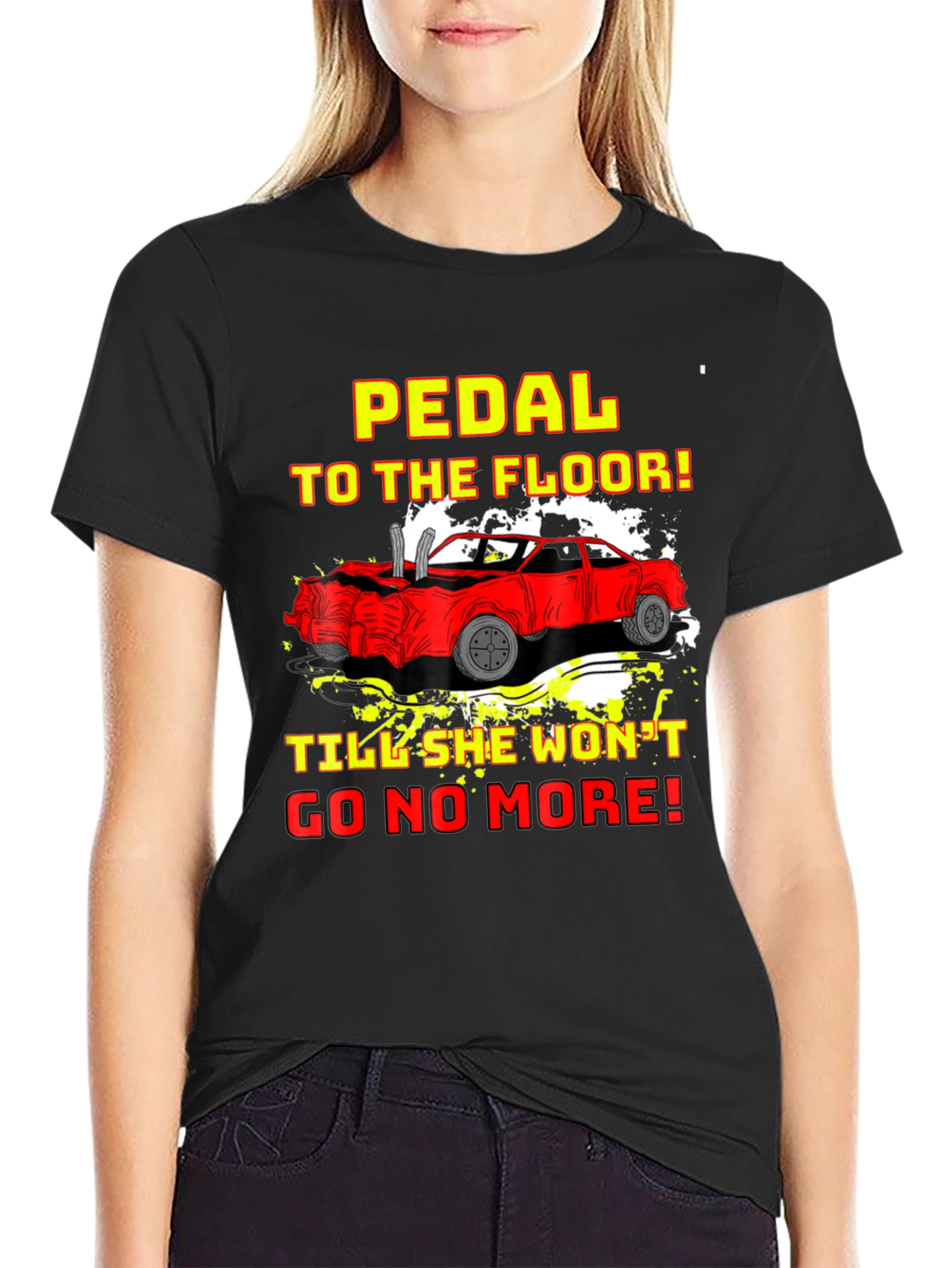 Pedal to the Floor Graphic T-Shirt
