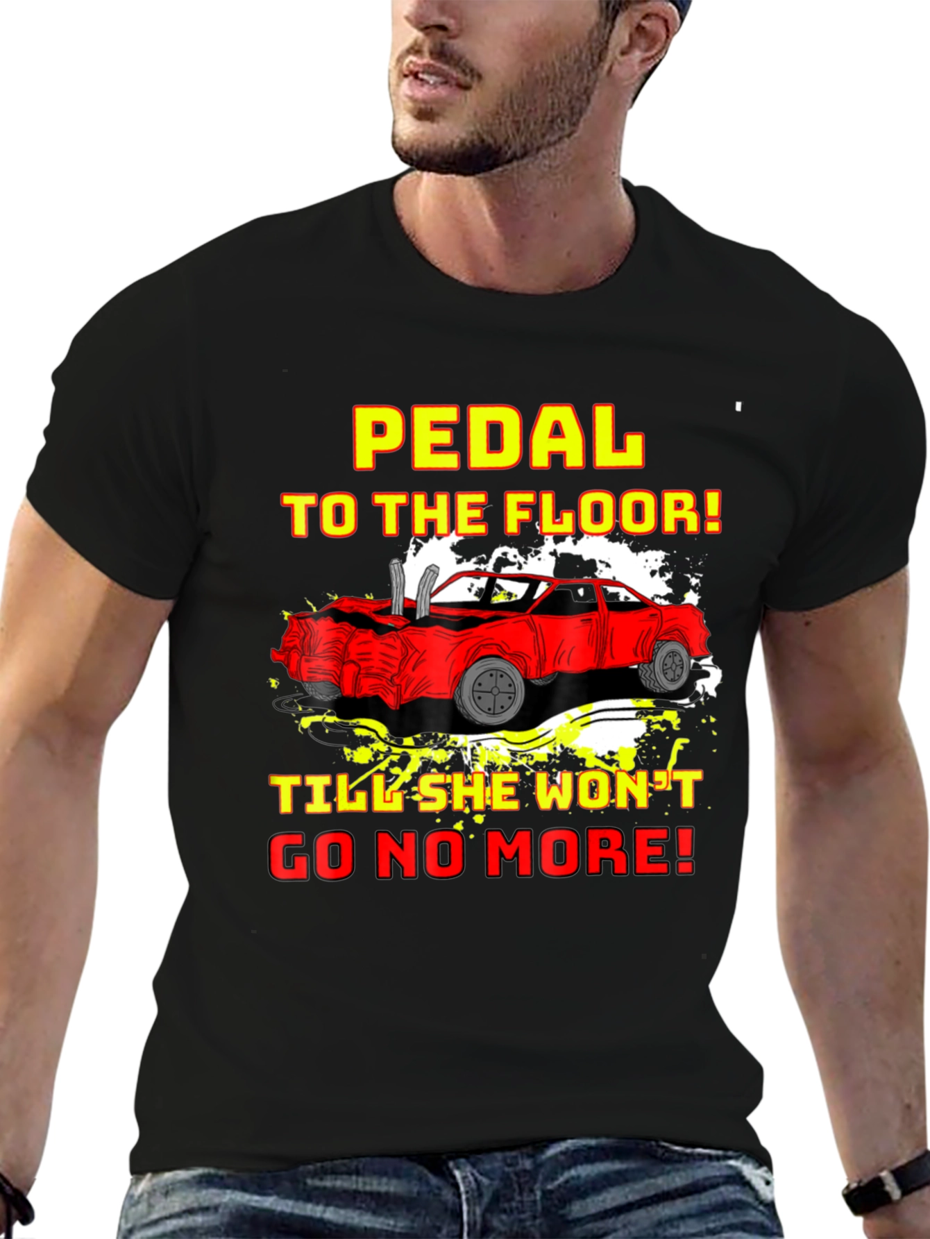 Pedal to the Floor Graphic T-Shirt