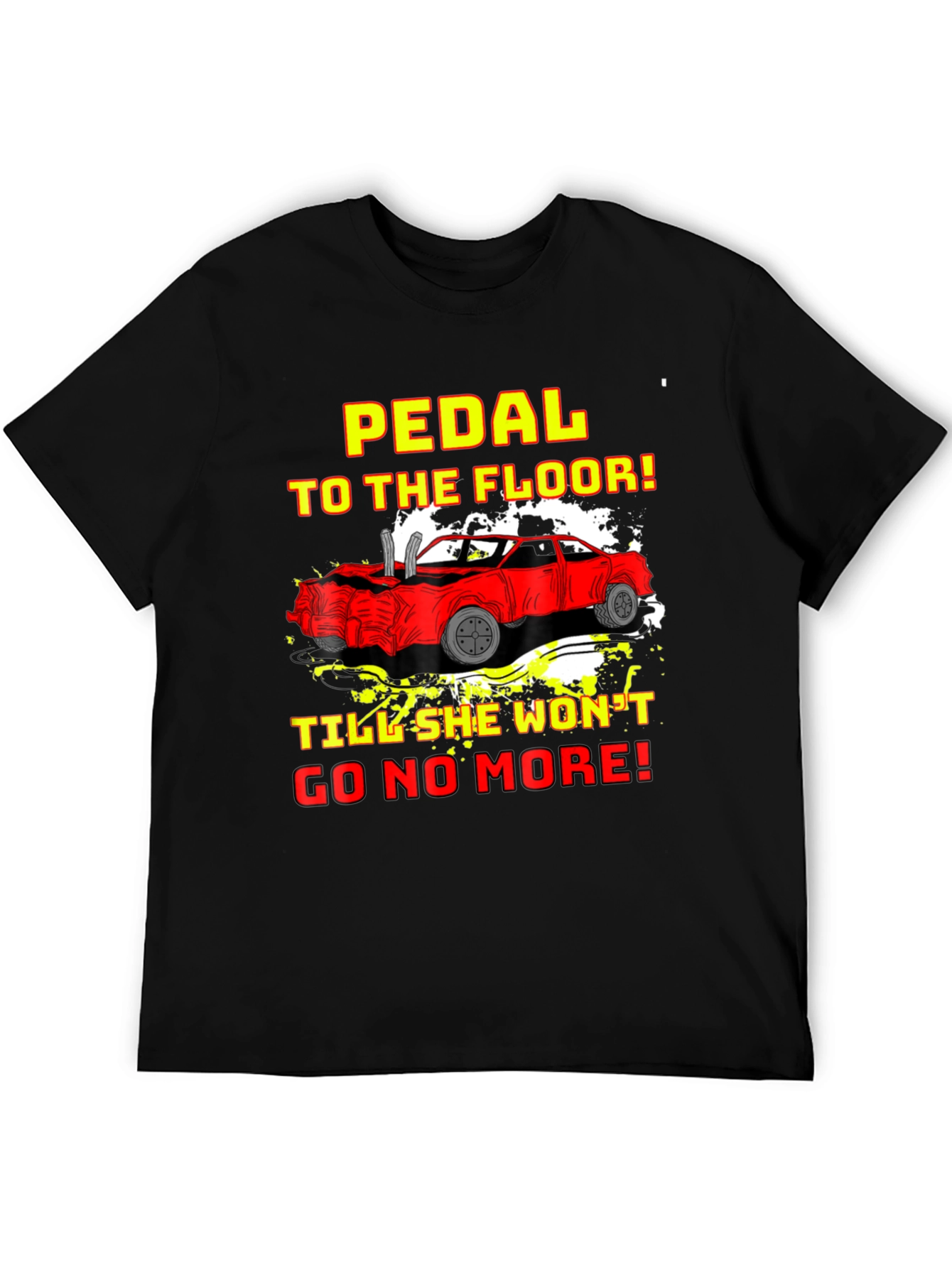 Pedal to the Floor Graphic T-Shirt