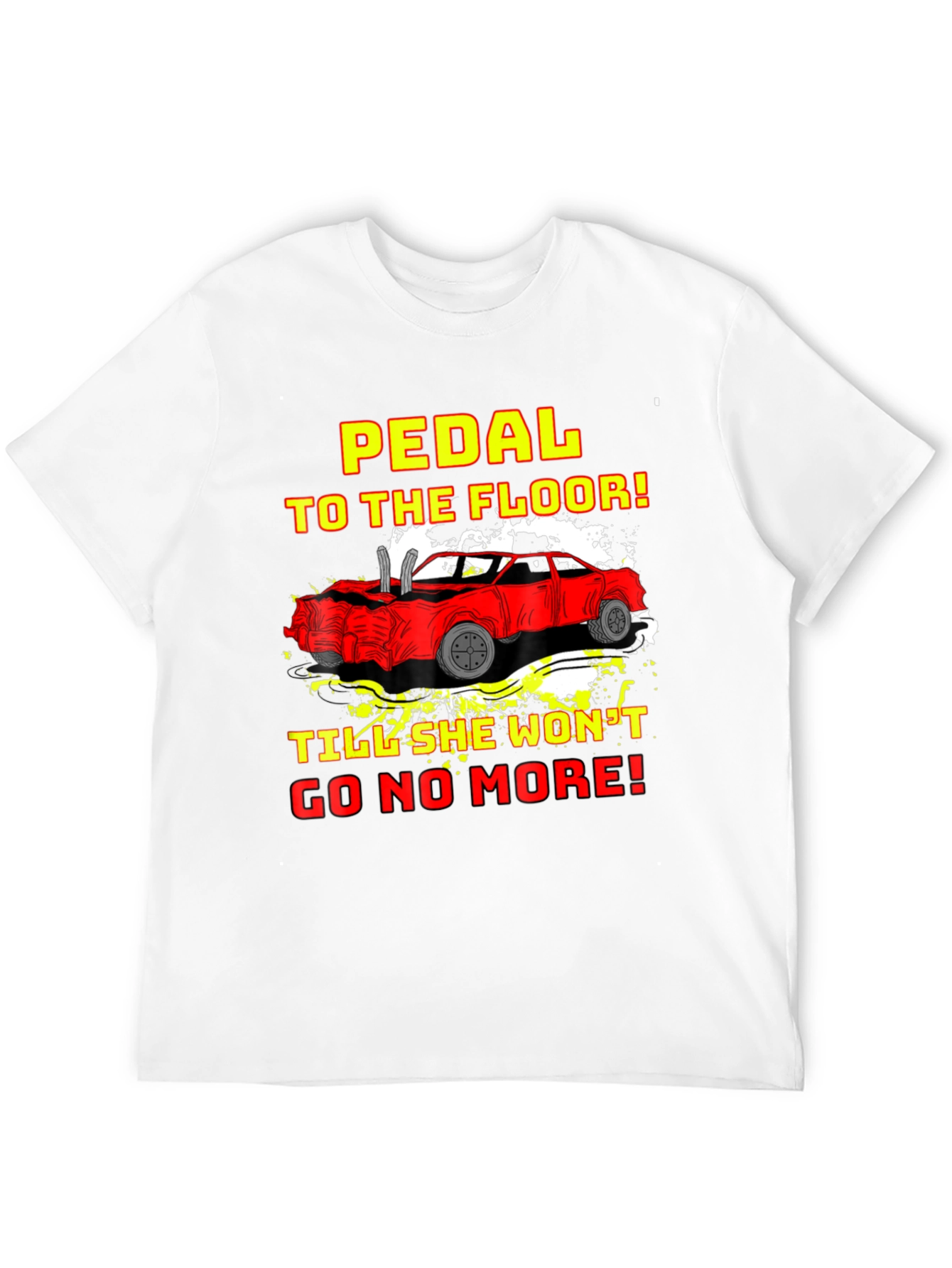 Pedal to the Floor Graphic T-Shirt