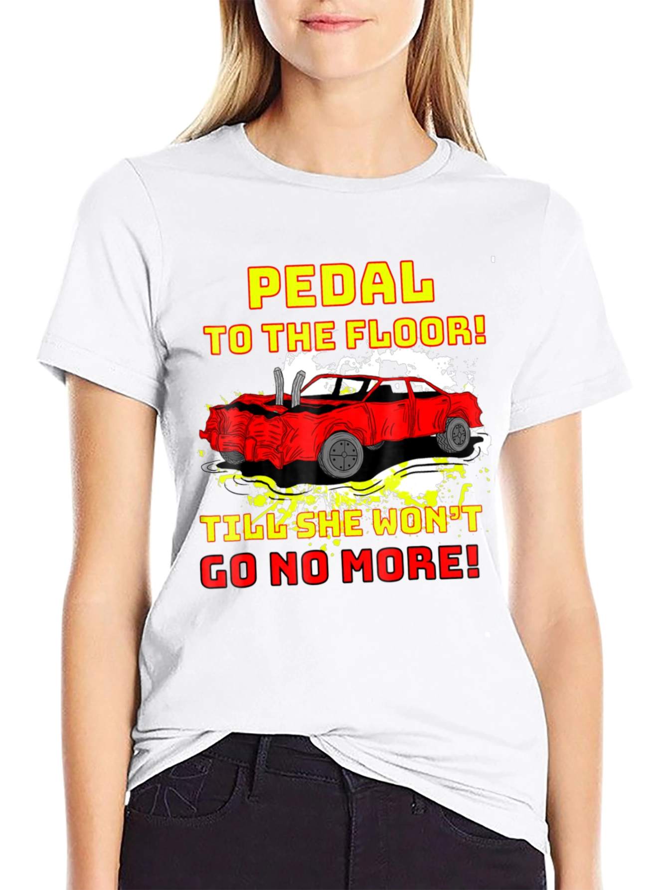 Pedal to the Floor Graphic T-Shirt