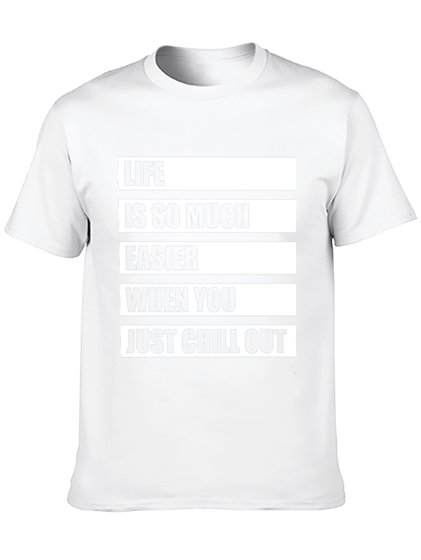 Chill Out Graphic Tee - Relaxed Lifestyle Shirt