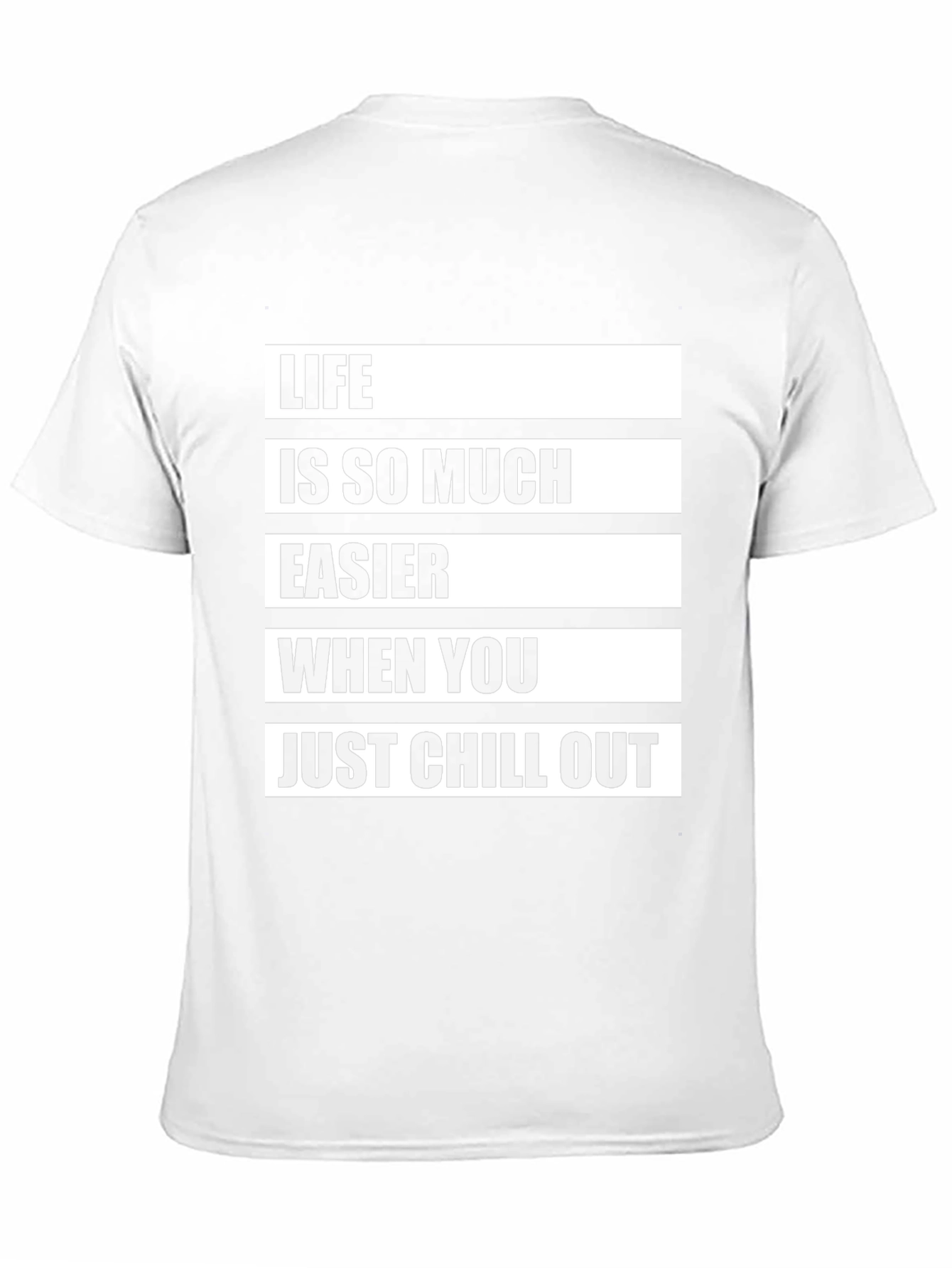 Chill Out Graphic Tee - Relaxed Lifestyle Shirt