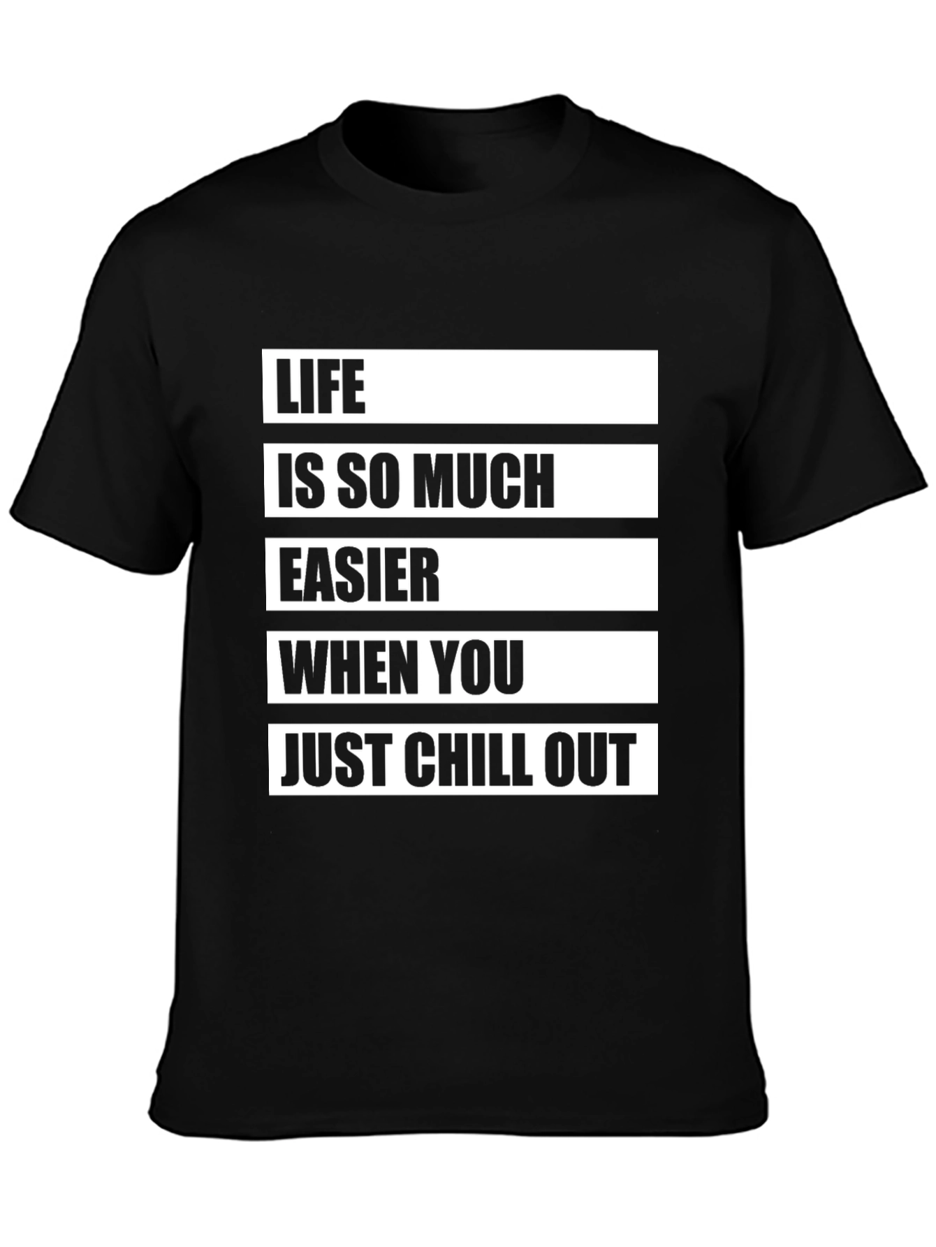 Chill Out Graphic Tee - Relaxed Lifestyle Shirt