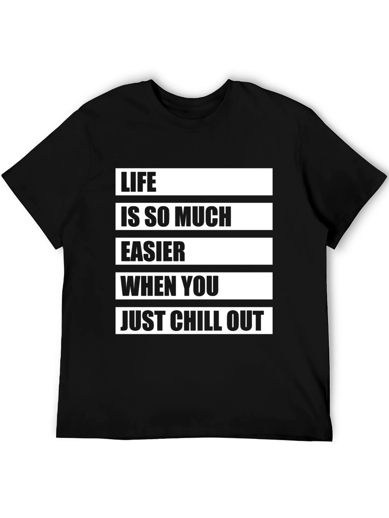 Chill Out Graphic Tee - Relaxed Lifestyle Shirt