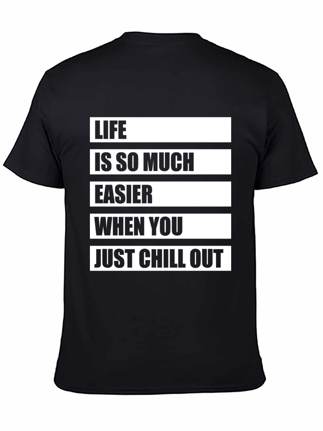 Chill Out Graphic Tee - Relaxed Lifestyle Shirt