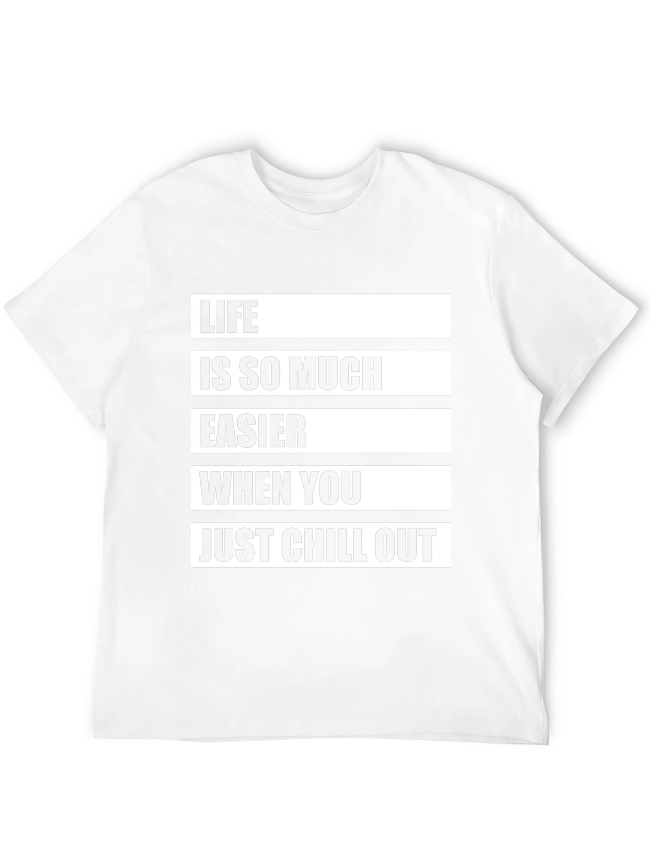 Chill Out Graphic Tee - Relaxed Lifestyle Shirt
