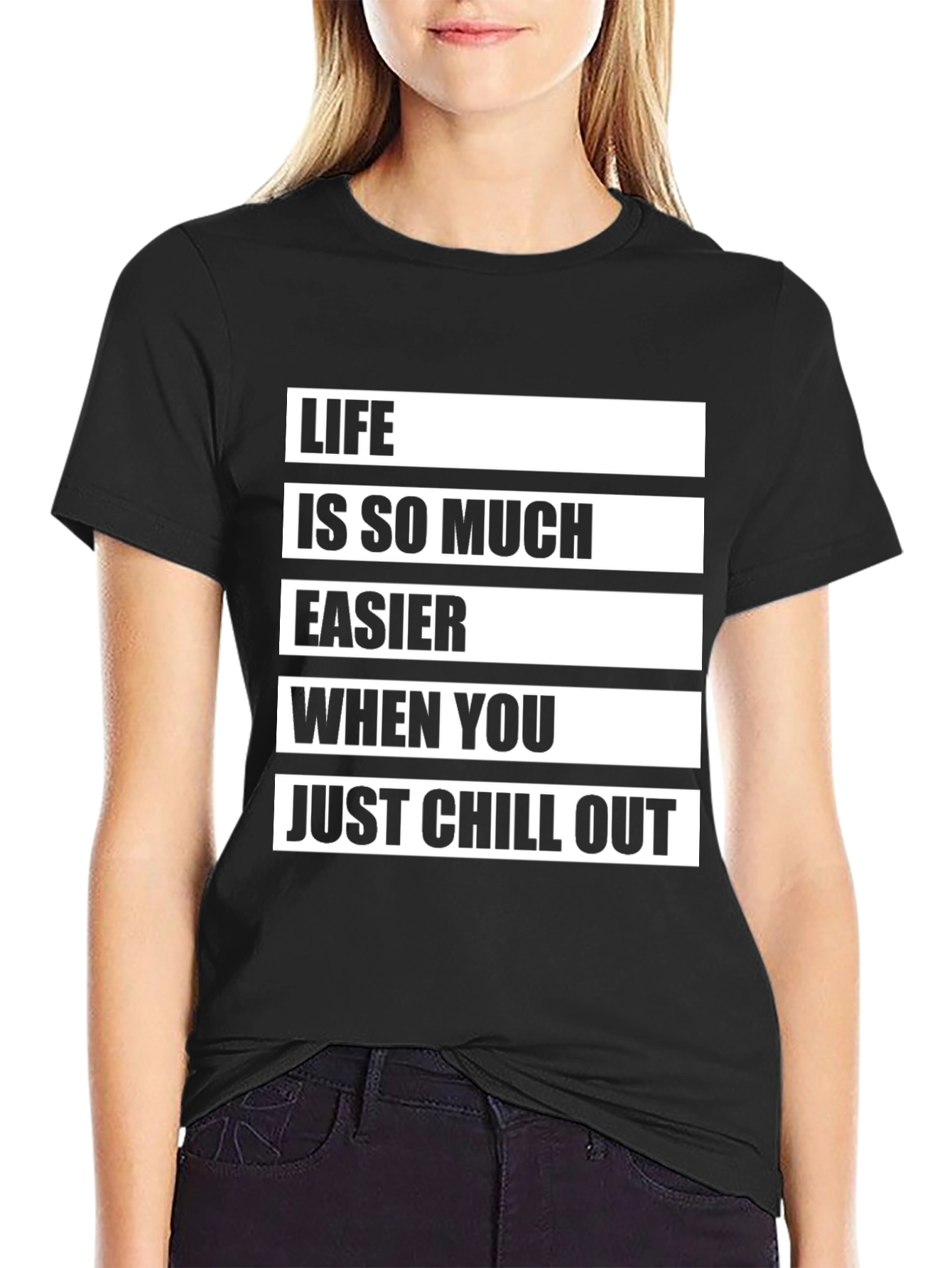 Chill Out Graphic Tee - Relaxed Lifestyle Shirt